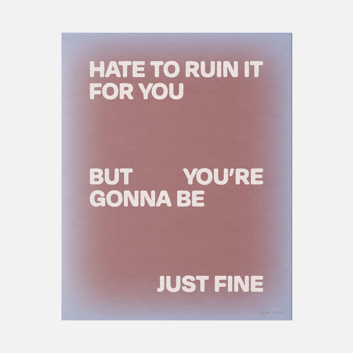 GONNA PRINT