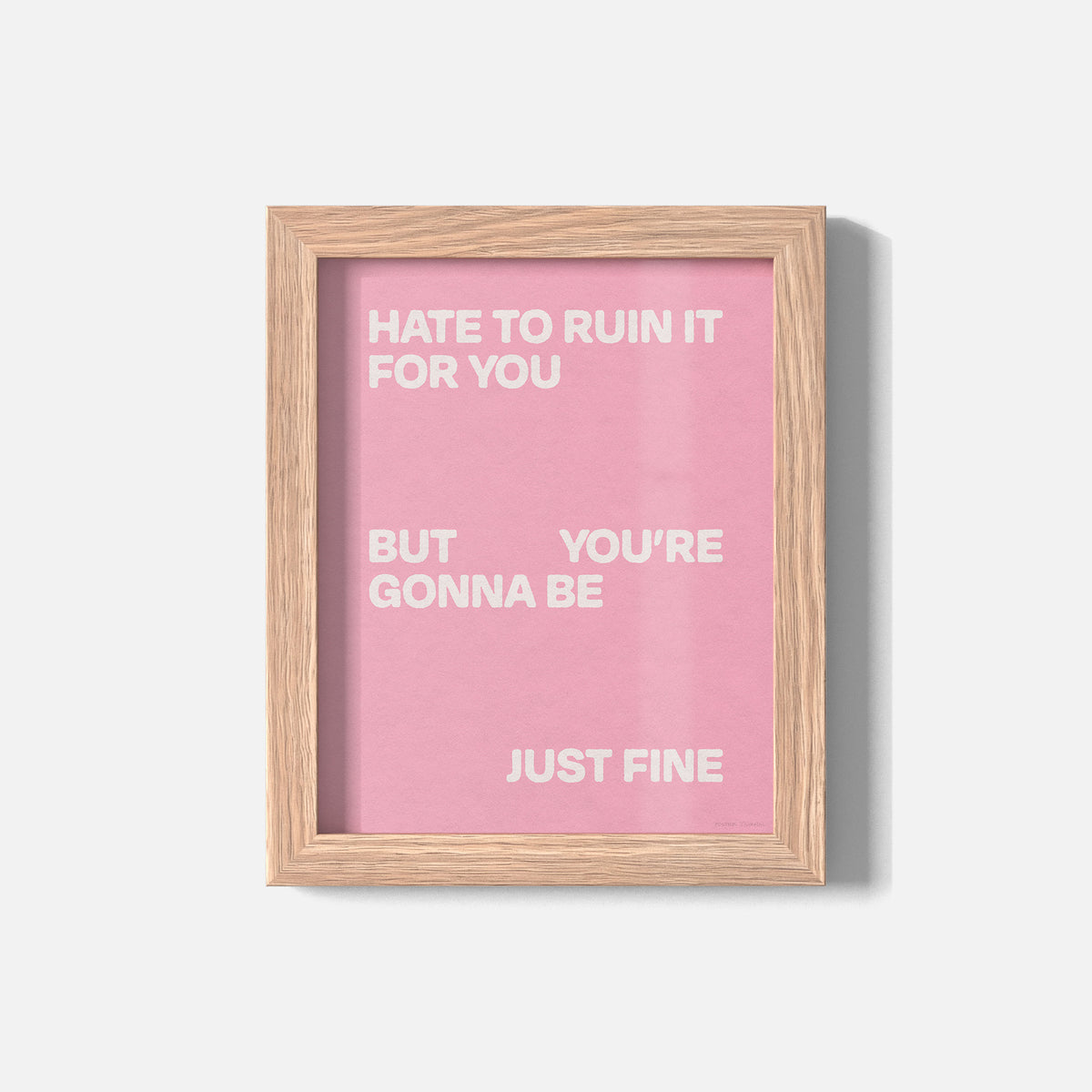 GONNA PRINT