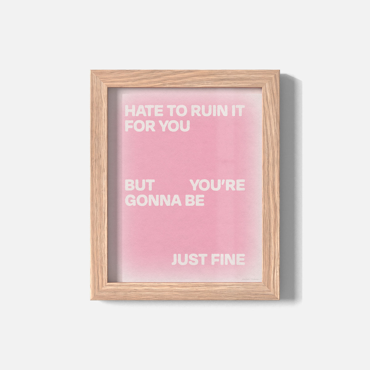GONNA PRINT