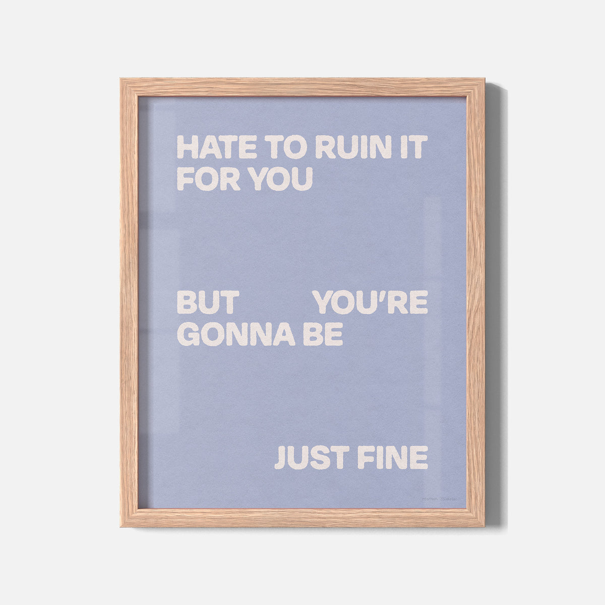 GONNA PRINT