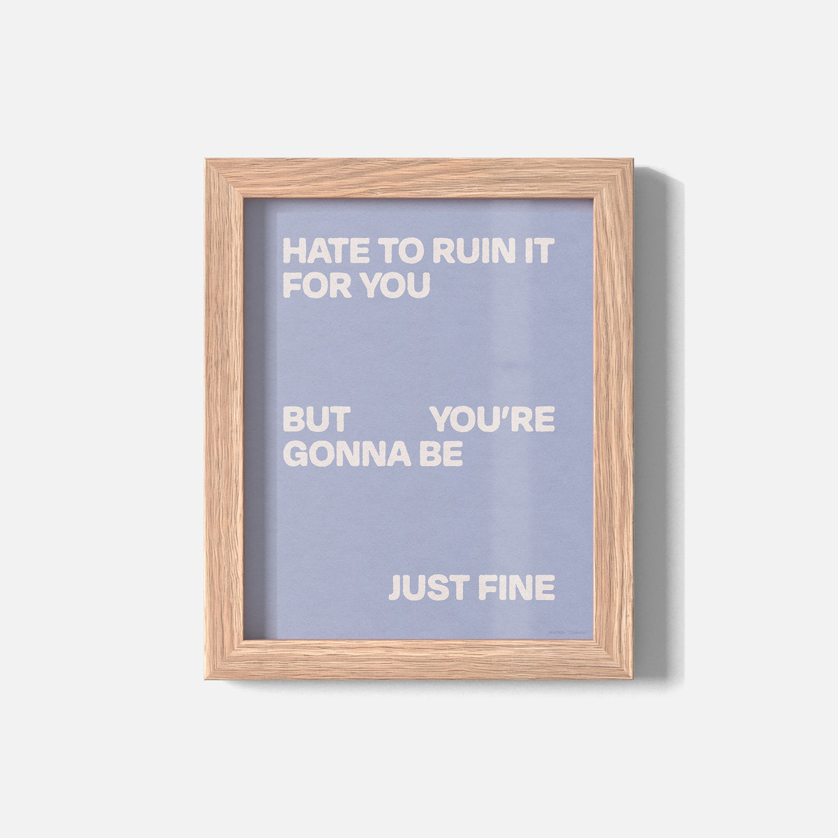 GONNA PRINT