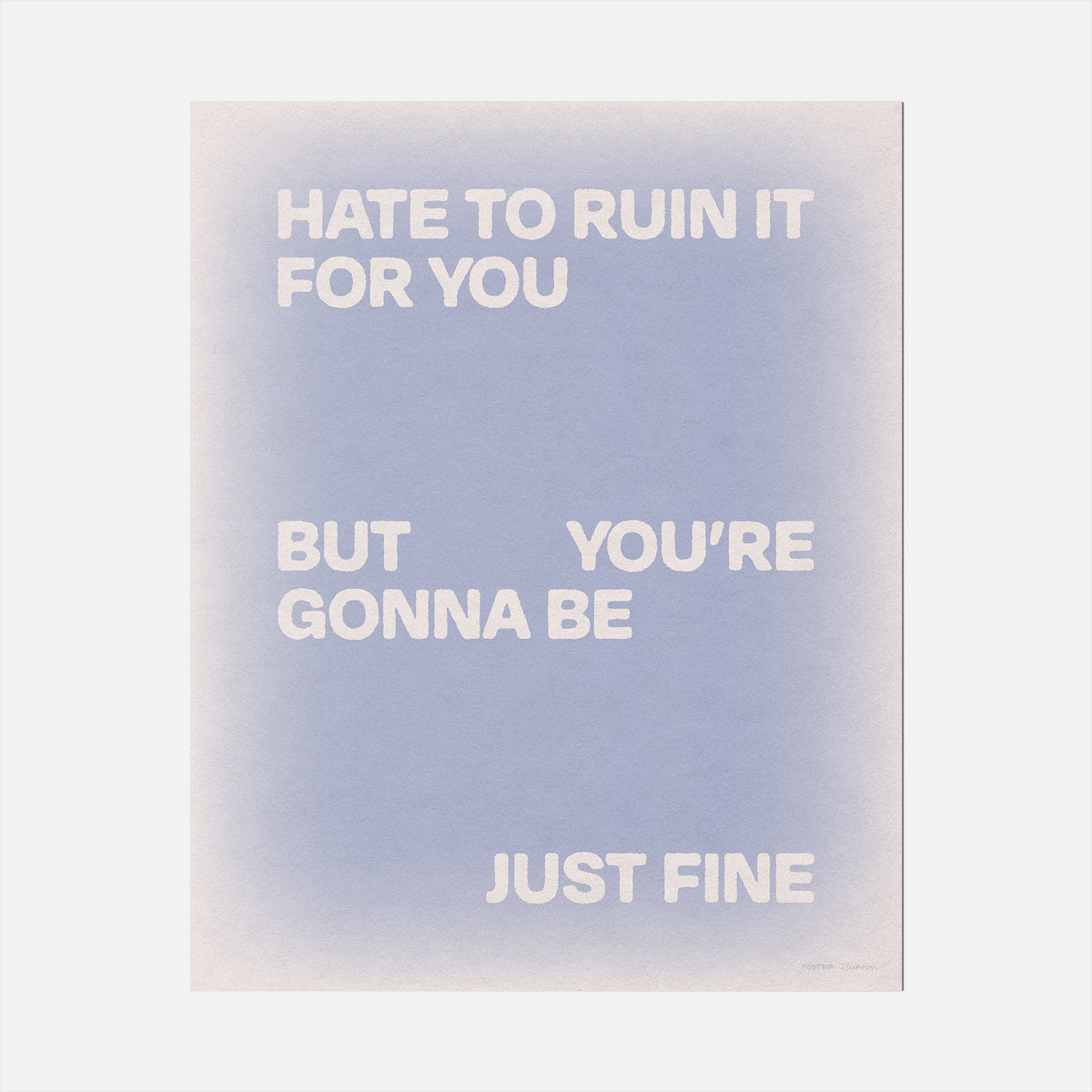 GONNA PRINT