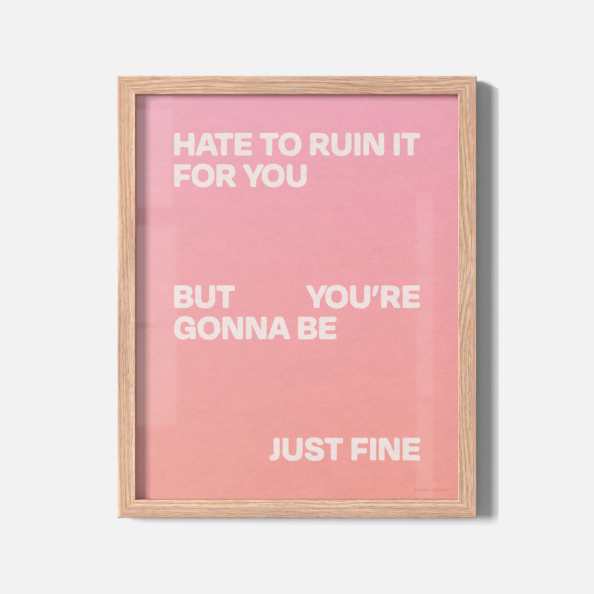 GONNA PRINT