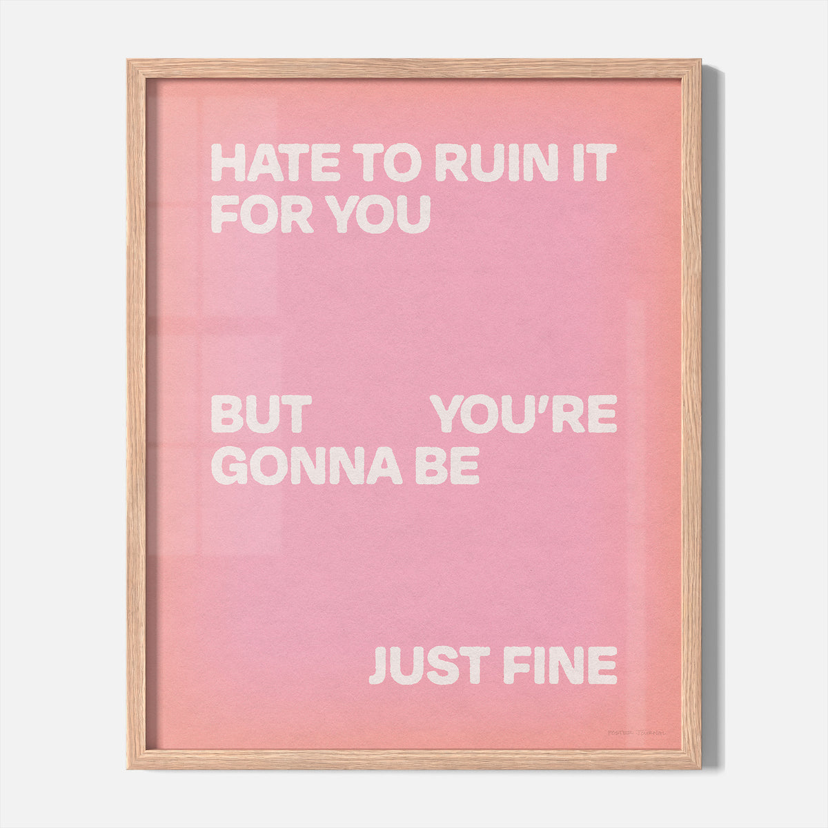 GONNA PRINT