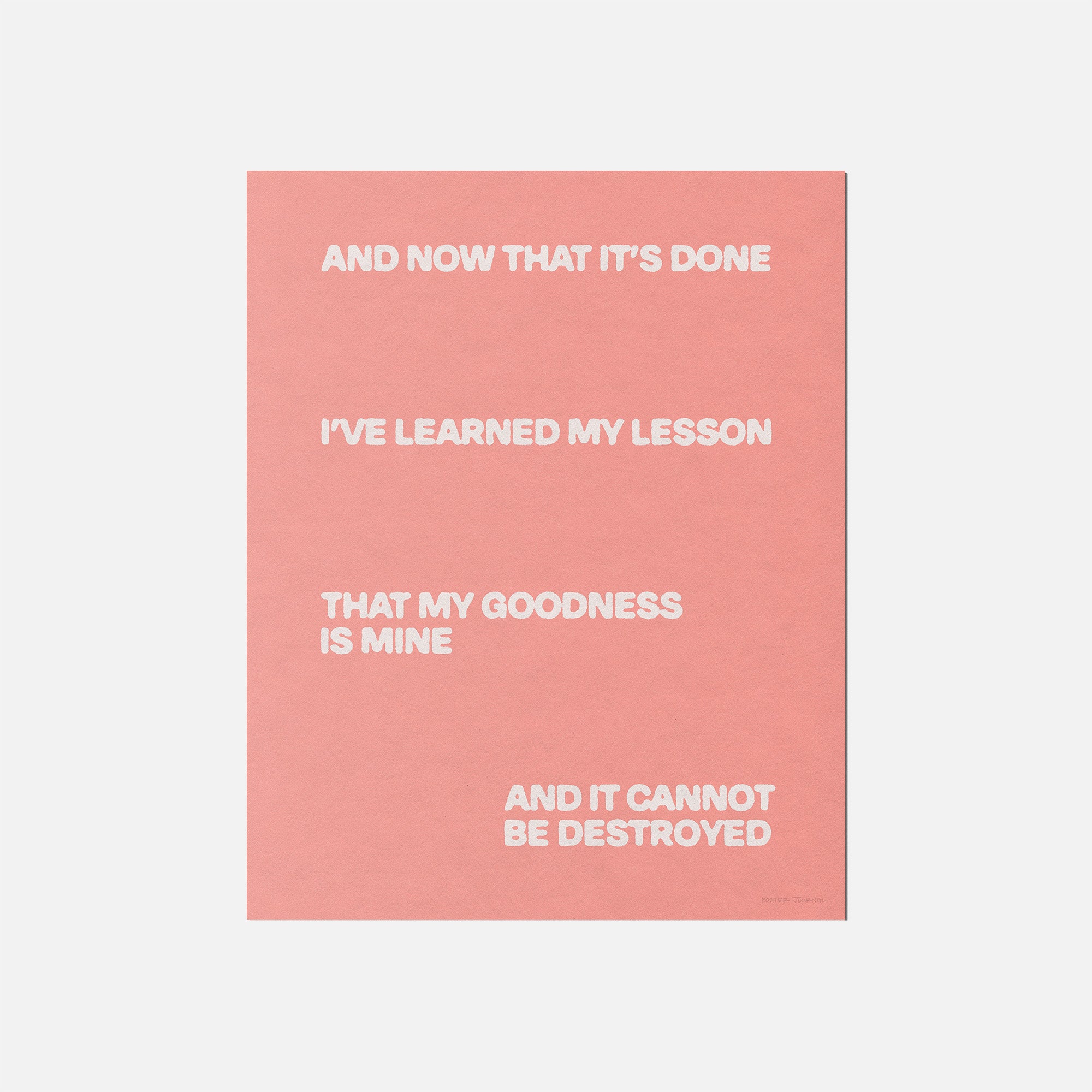 GOODNESS PRINT