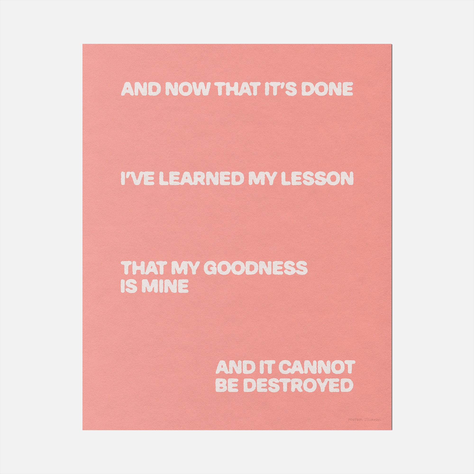 GOODNESS PRINT