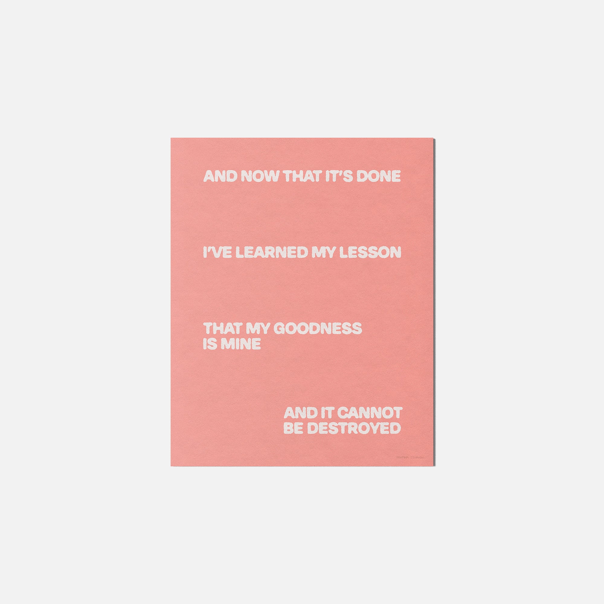 GOODNESS PRINT