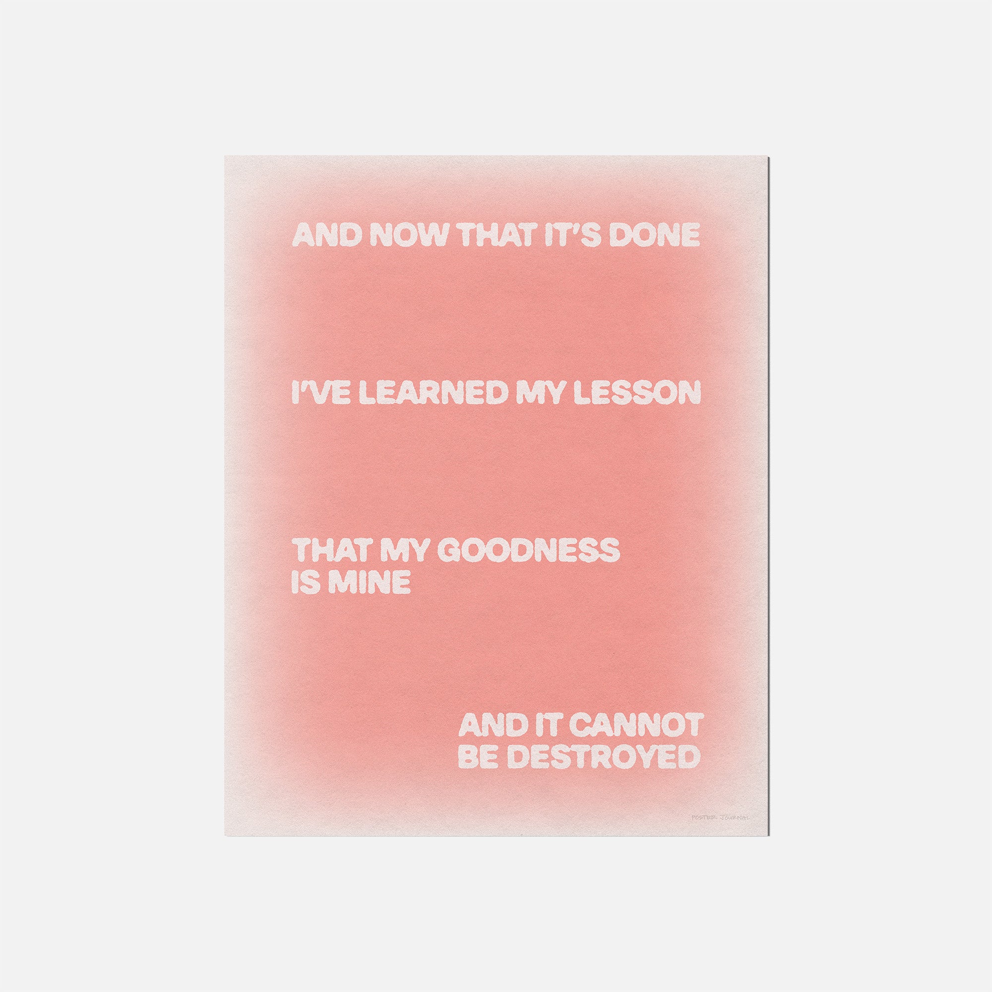 GOODNESS PRINT