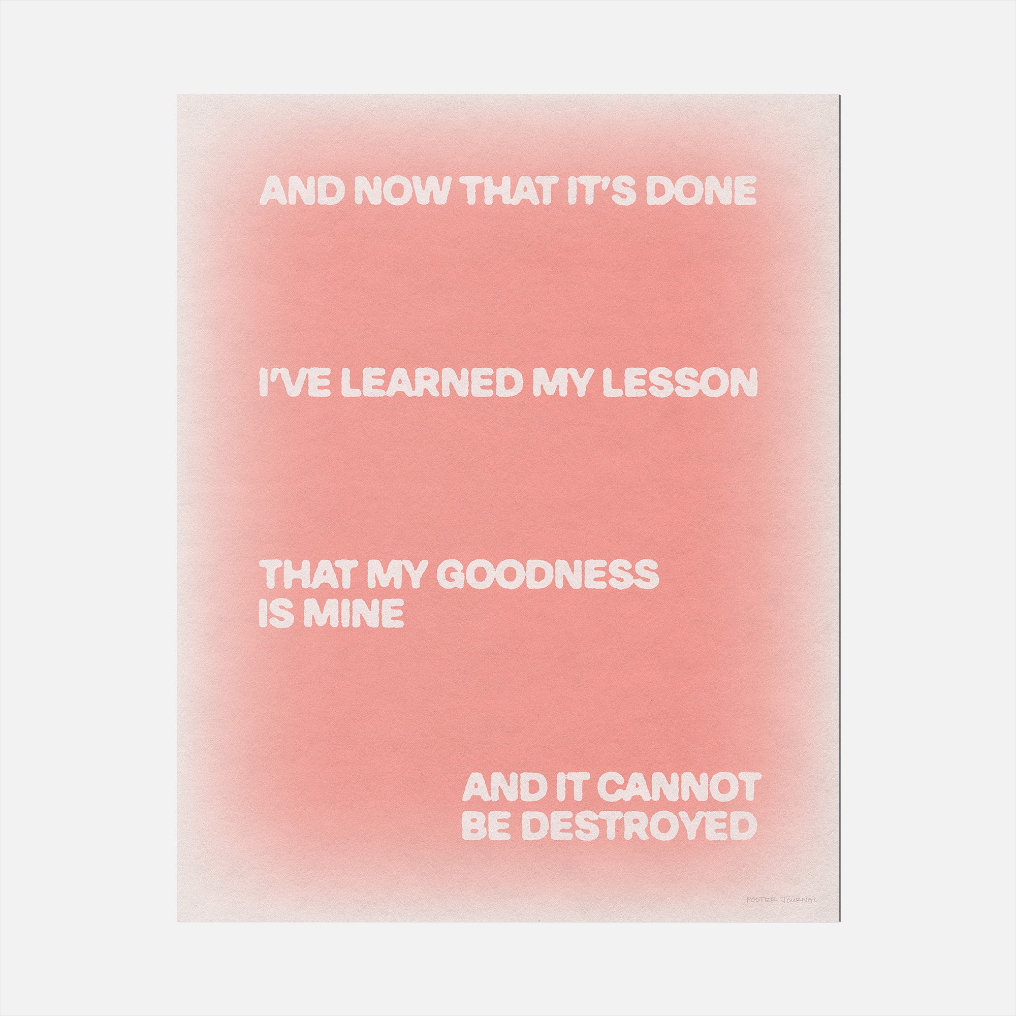 GOODNESS PRINT