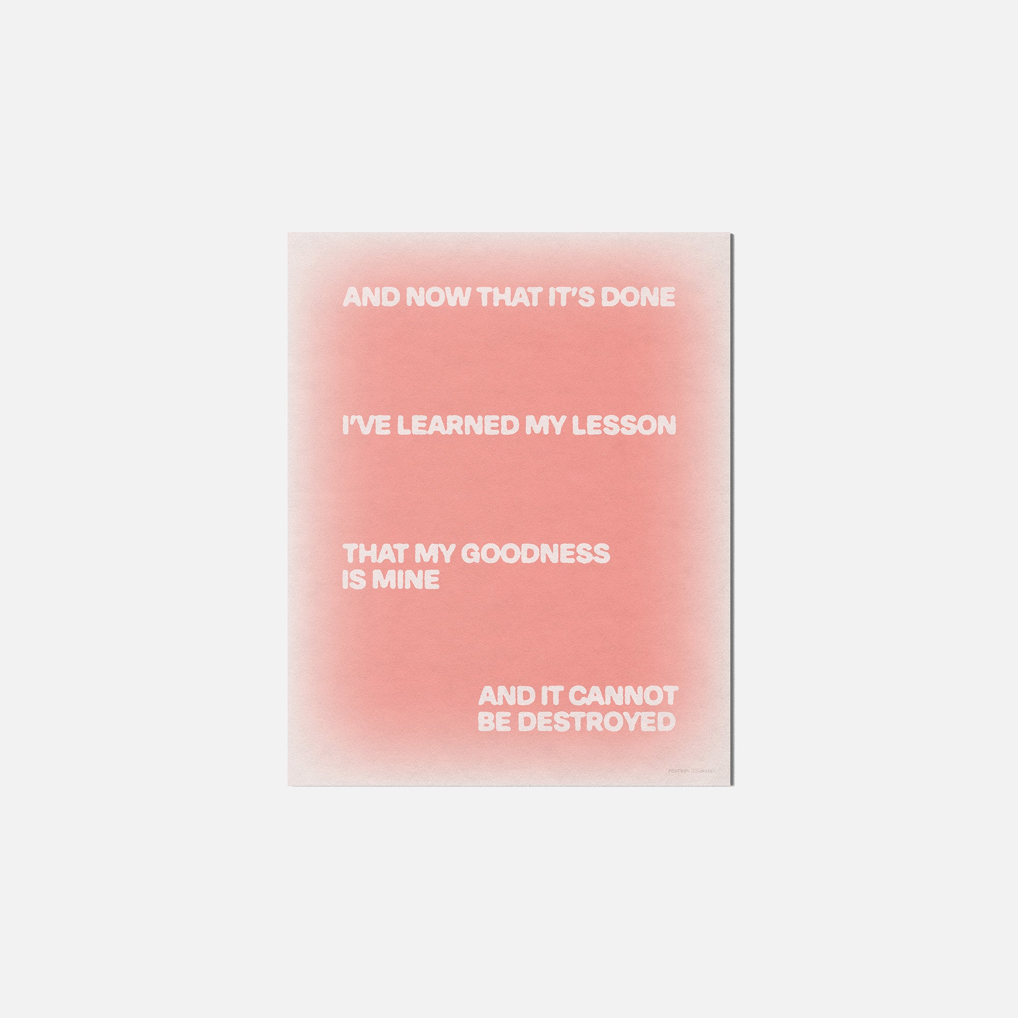 GOODNESS PRINT