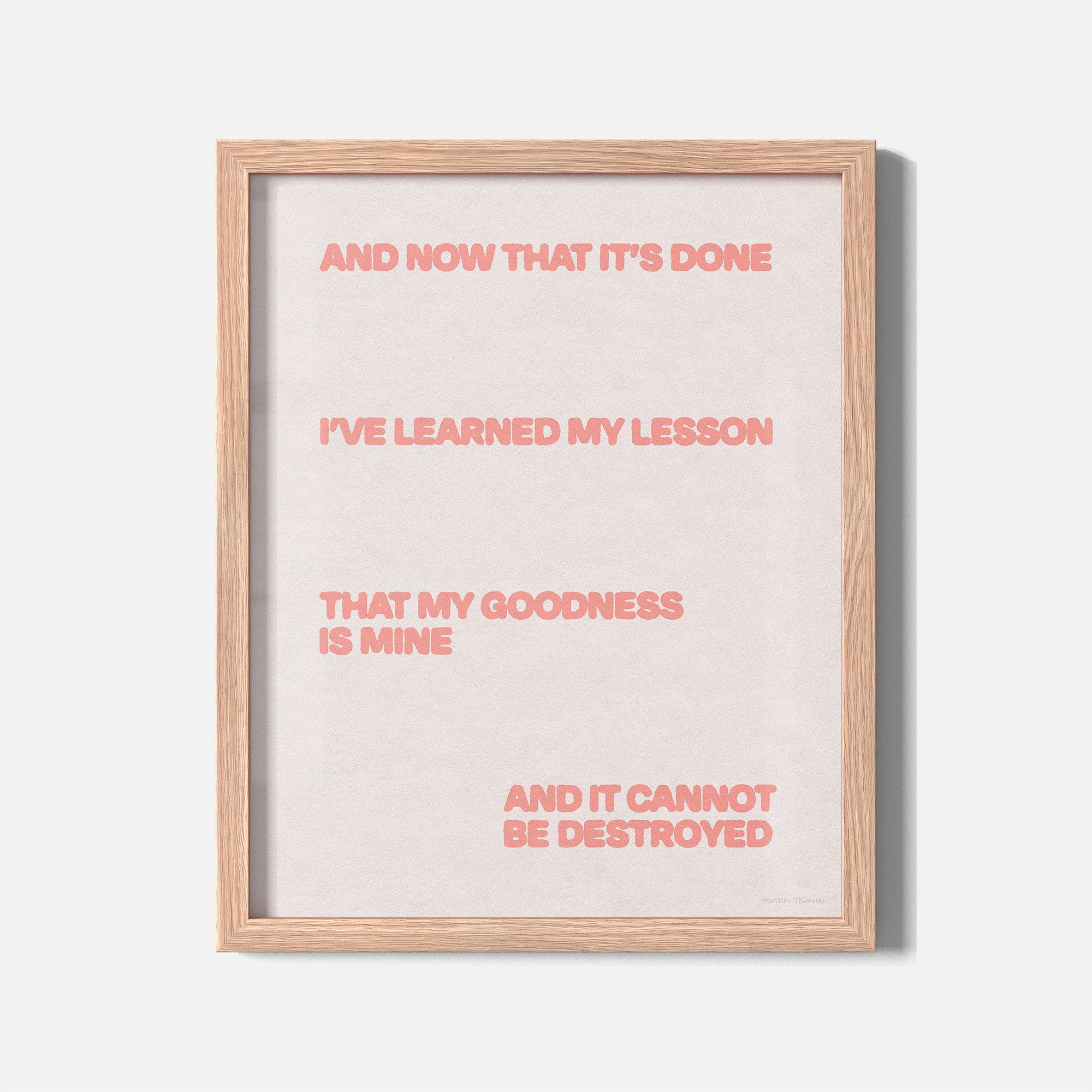 GOODNESS PRINT