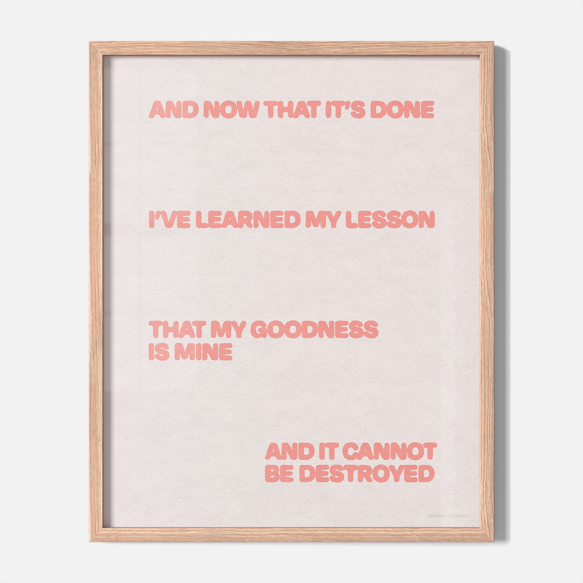 GOODNESS PRINT