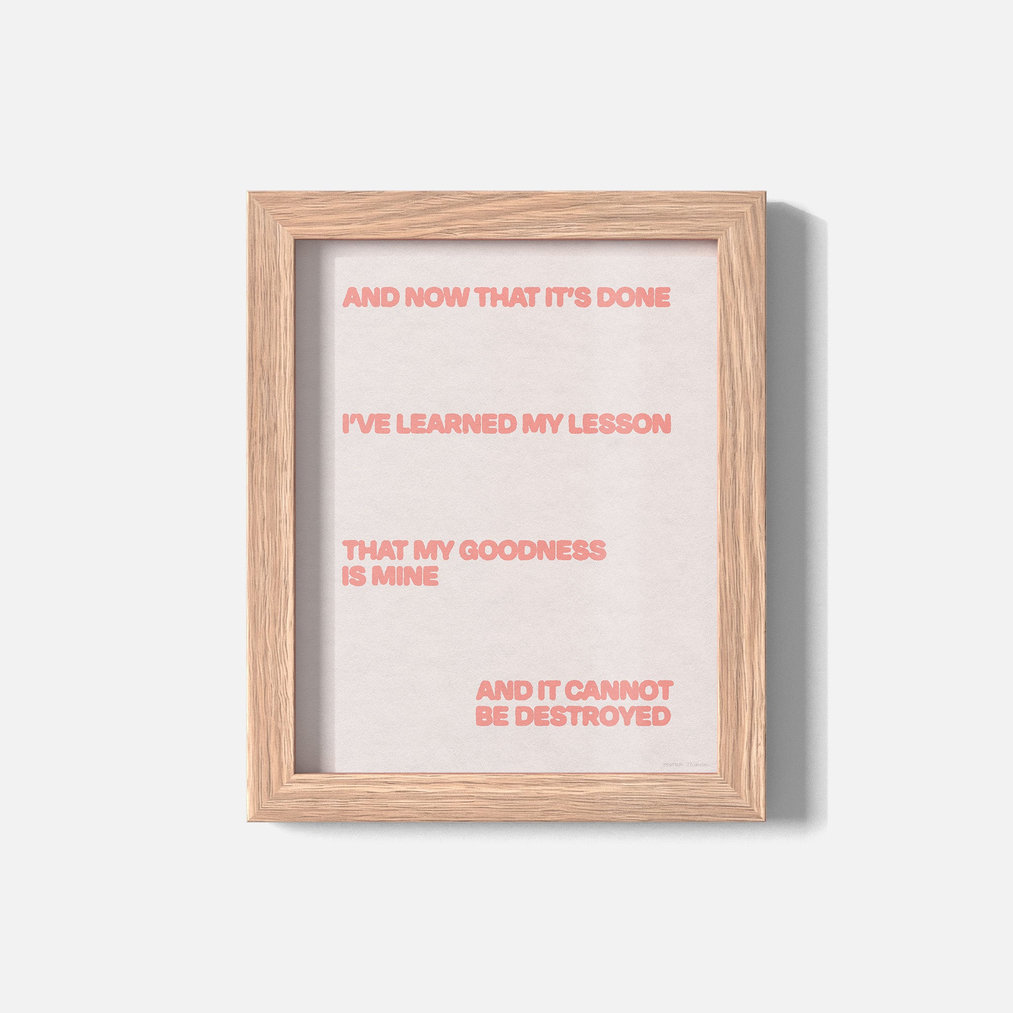 GOODNESS PRINT