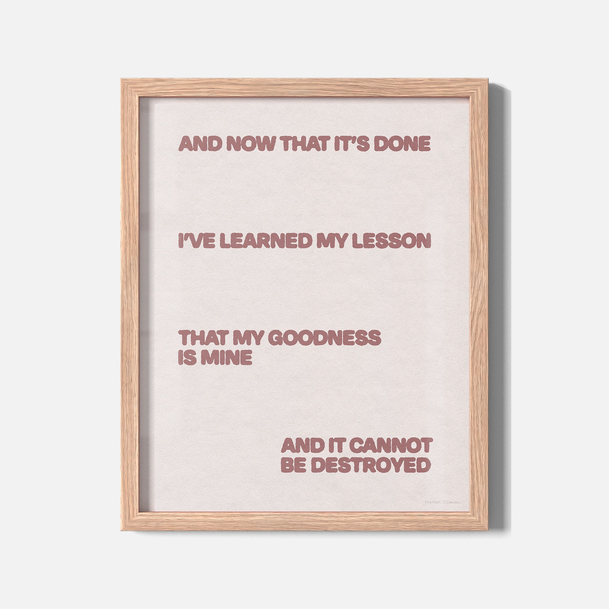 GOODNESS PRINT