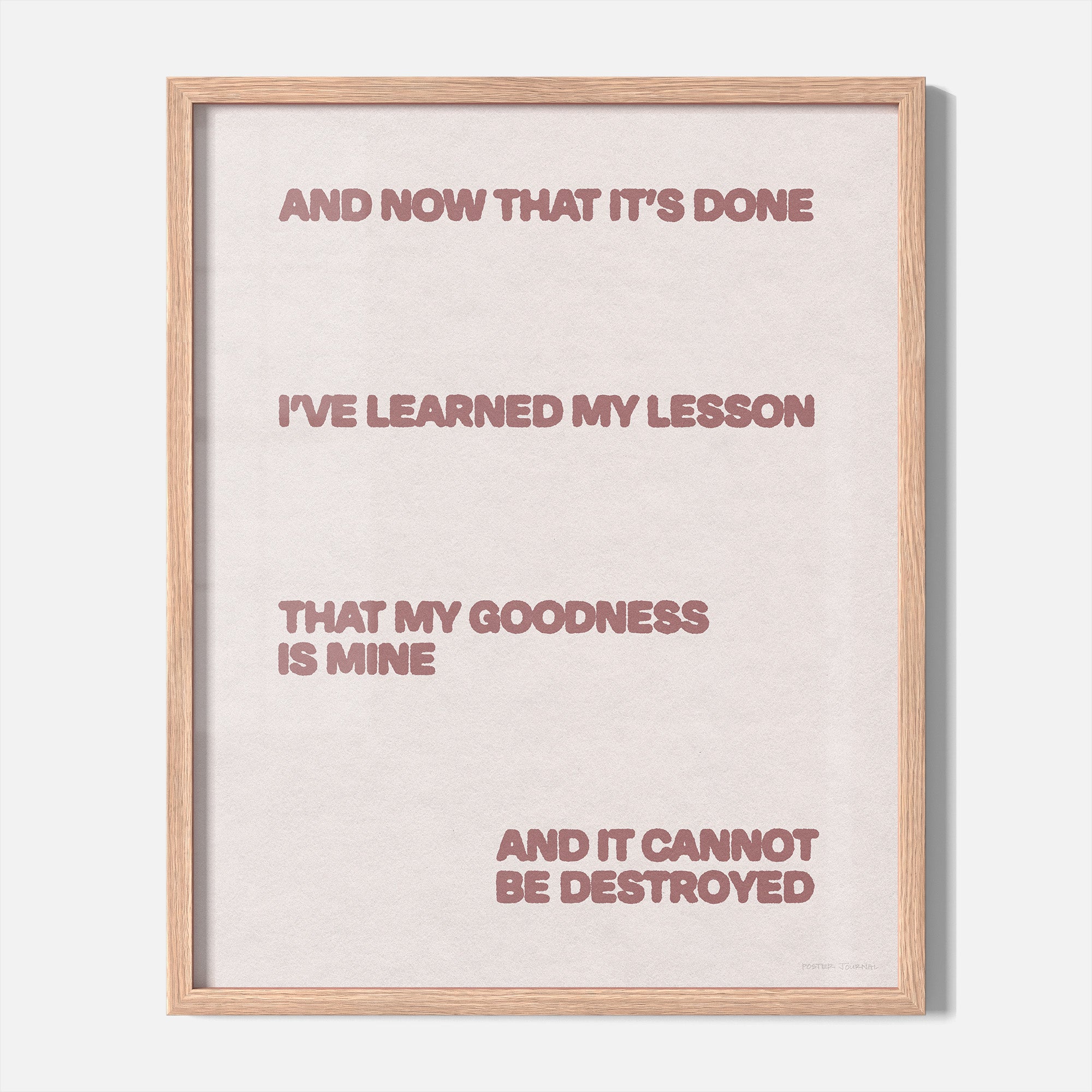 GOODNESS PRINT