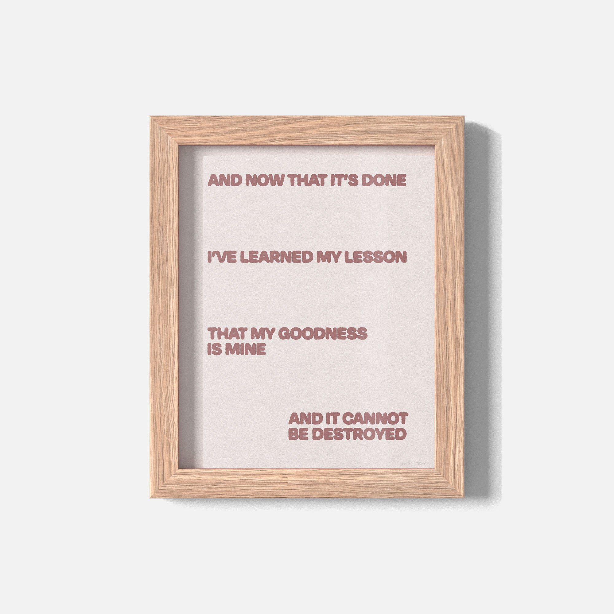 GOODNESS PRINT