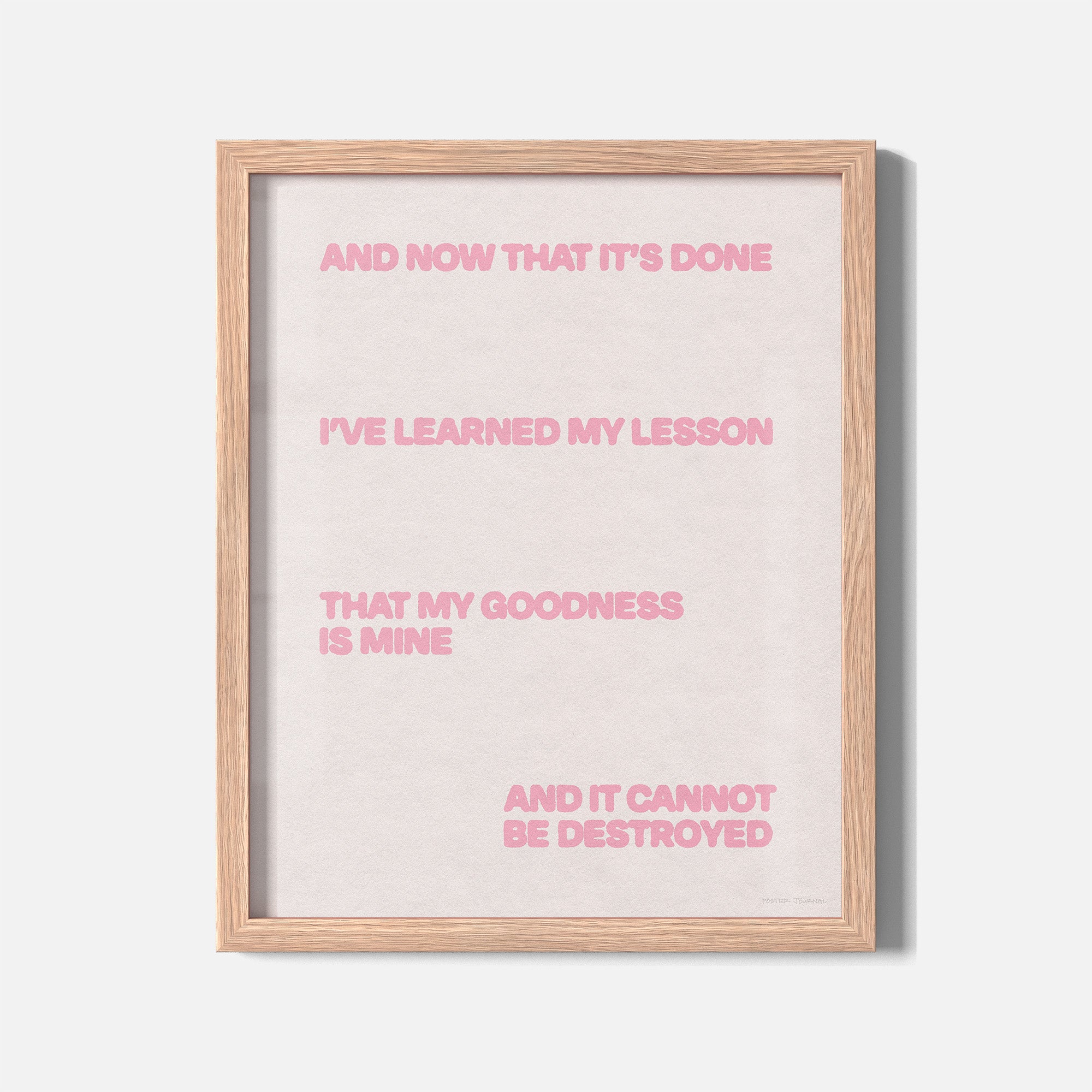 GOODNESS PRINT