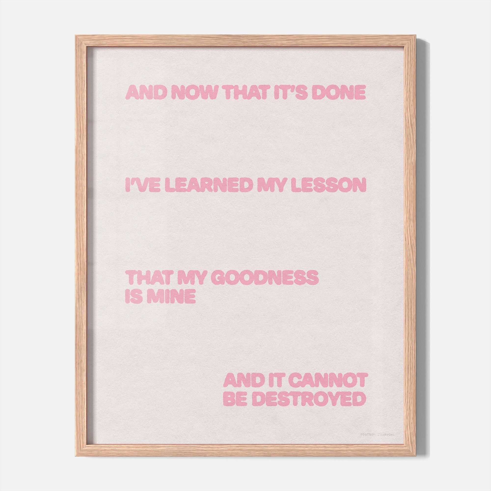 GOODNESS PRINT