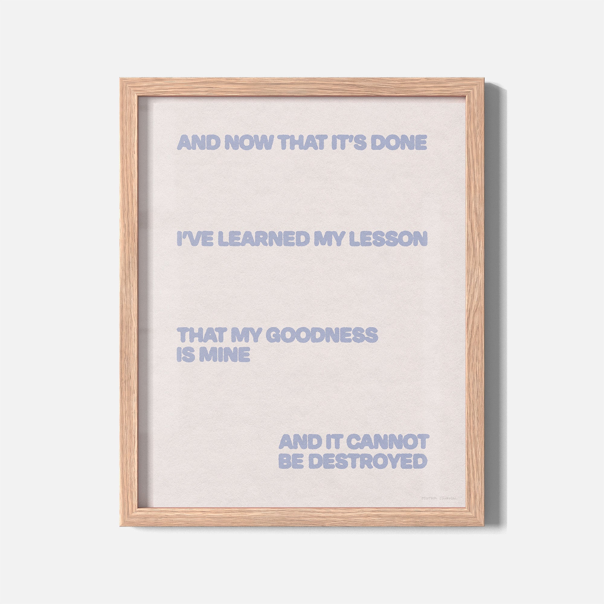 GOODNESS PRINT