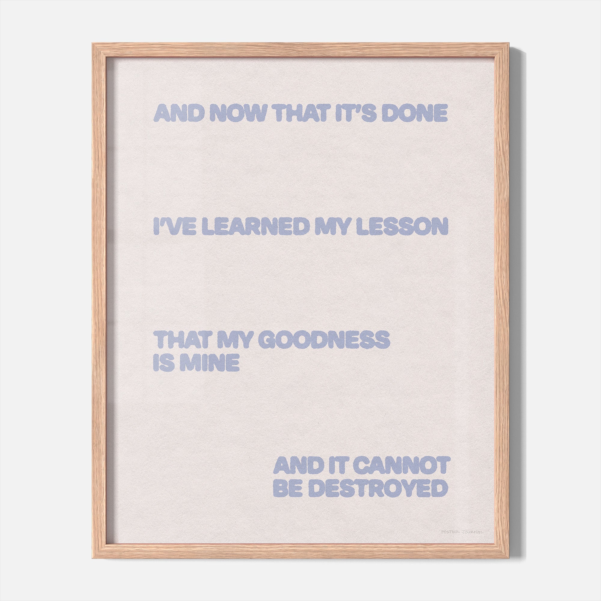 GOODNESS PRINT