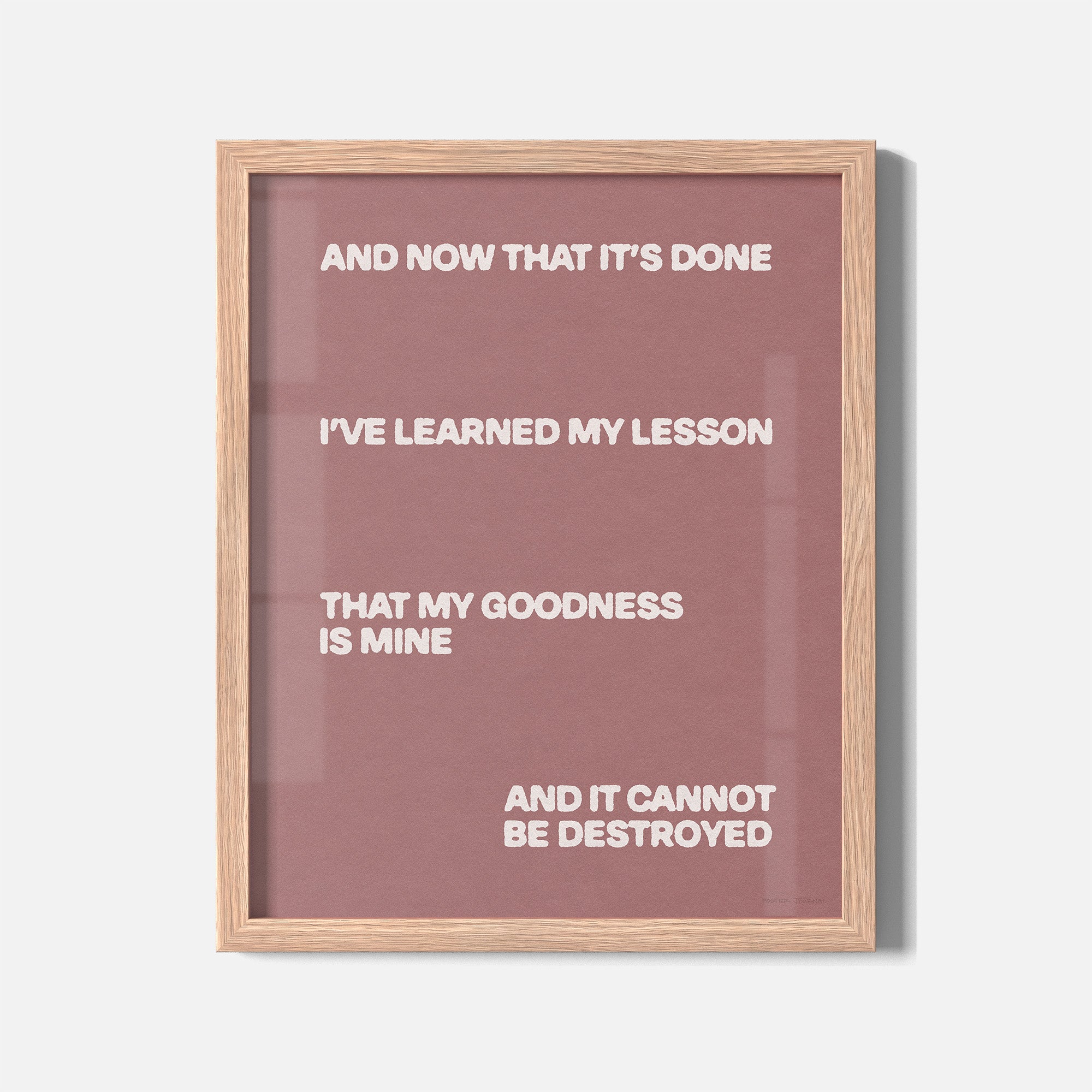 GOODNESS PRINT