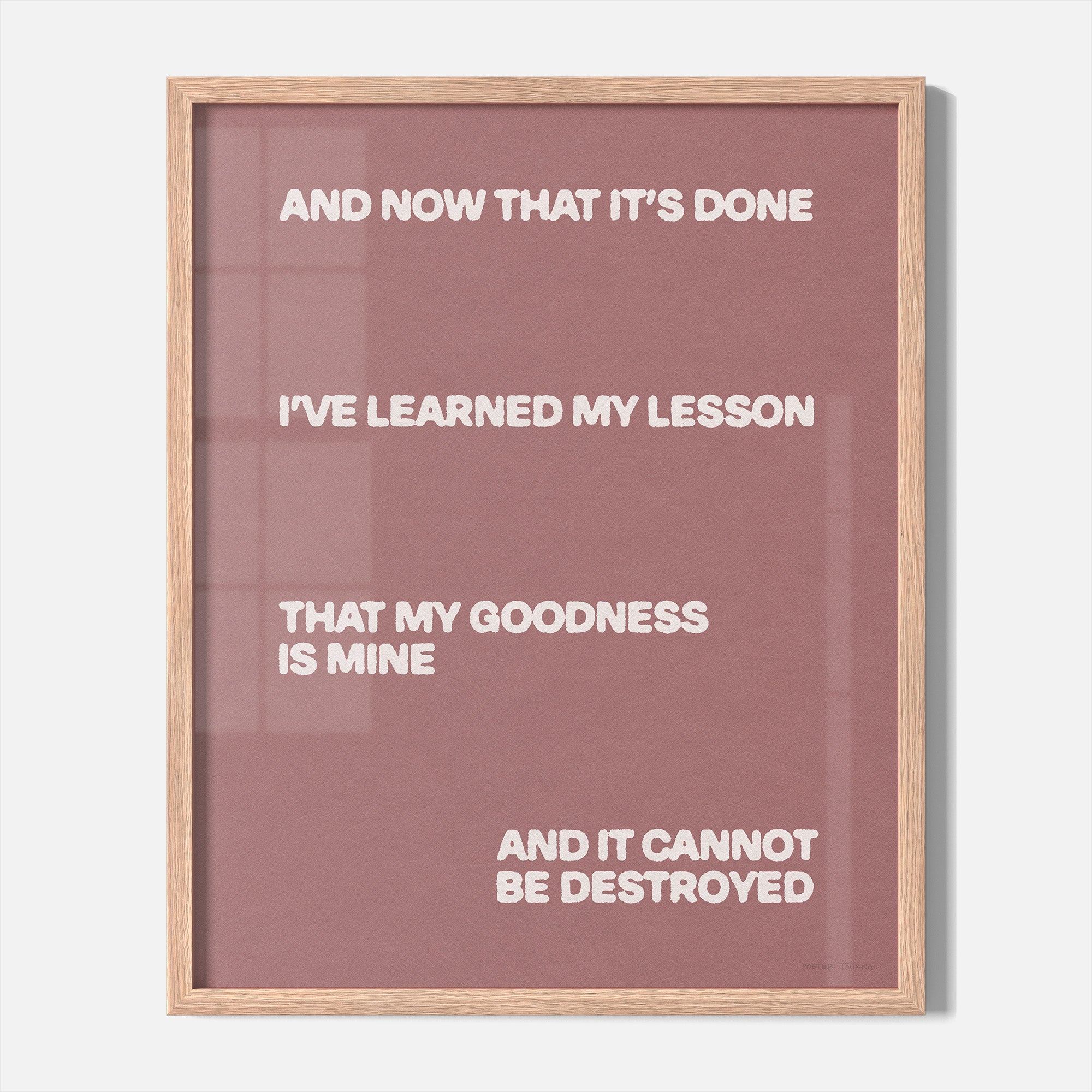 GOODNESS PRINT