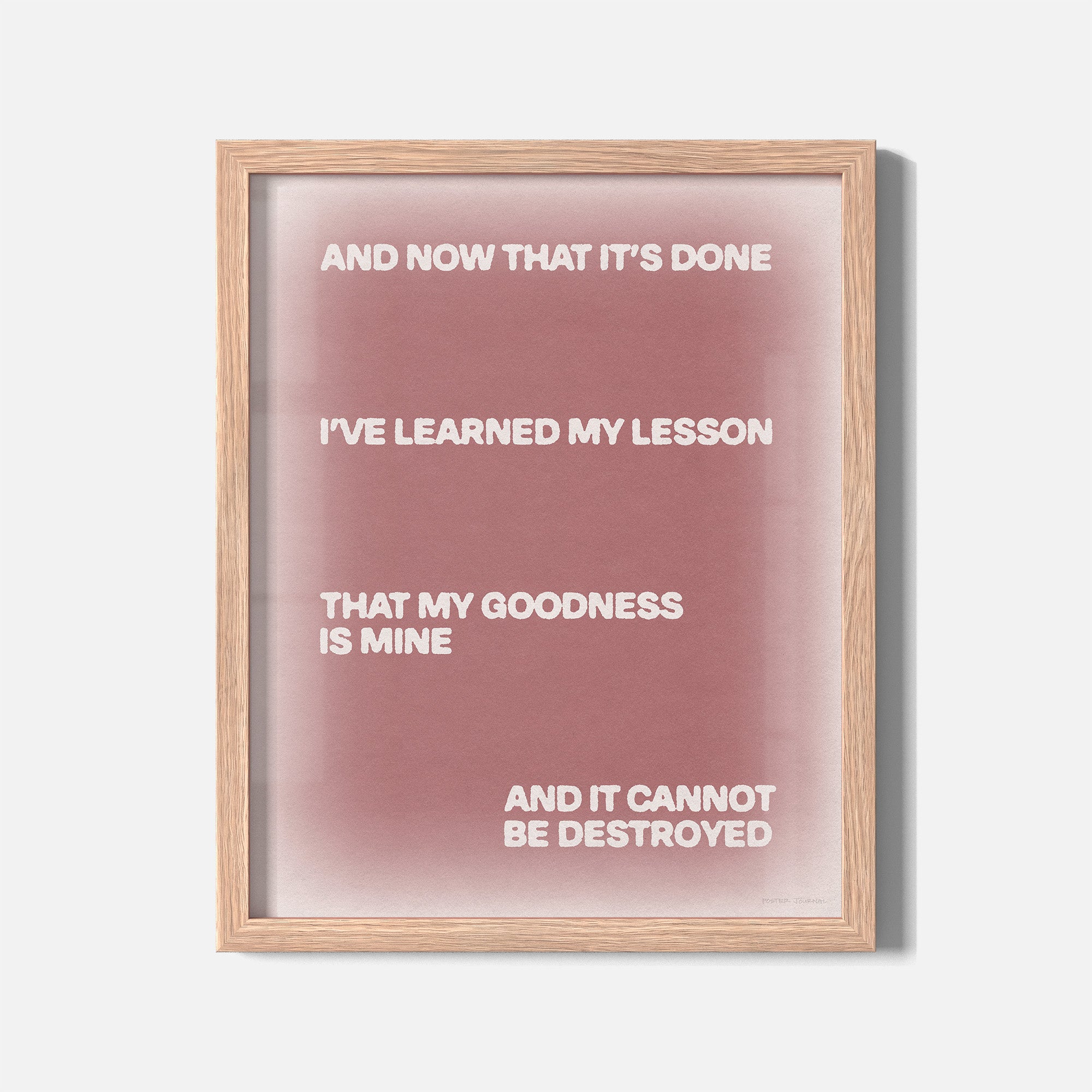 GOODNESS PRINT