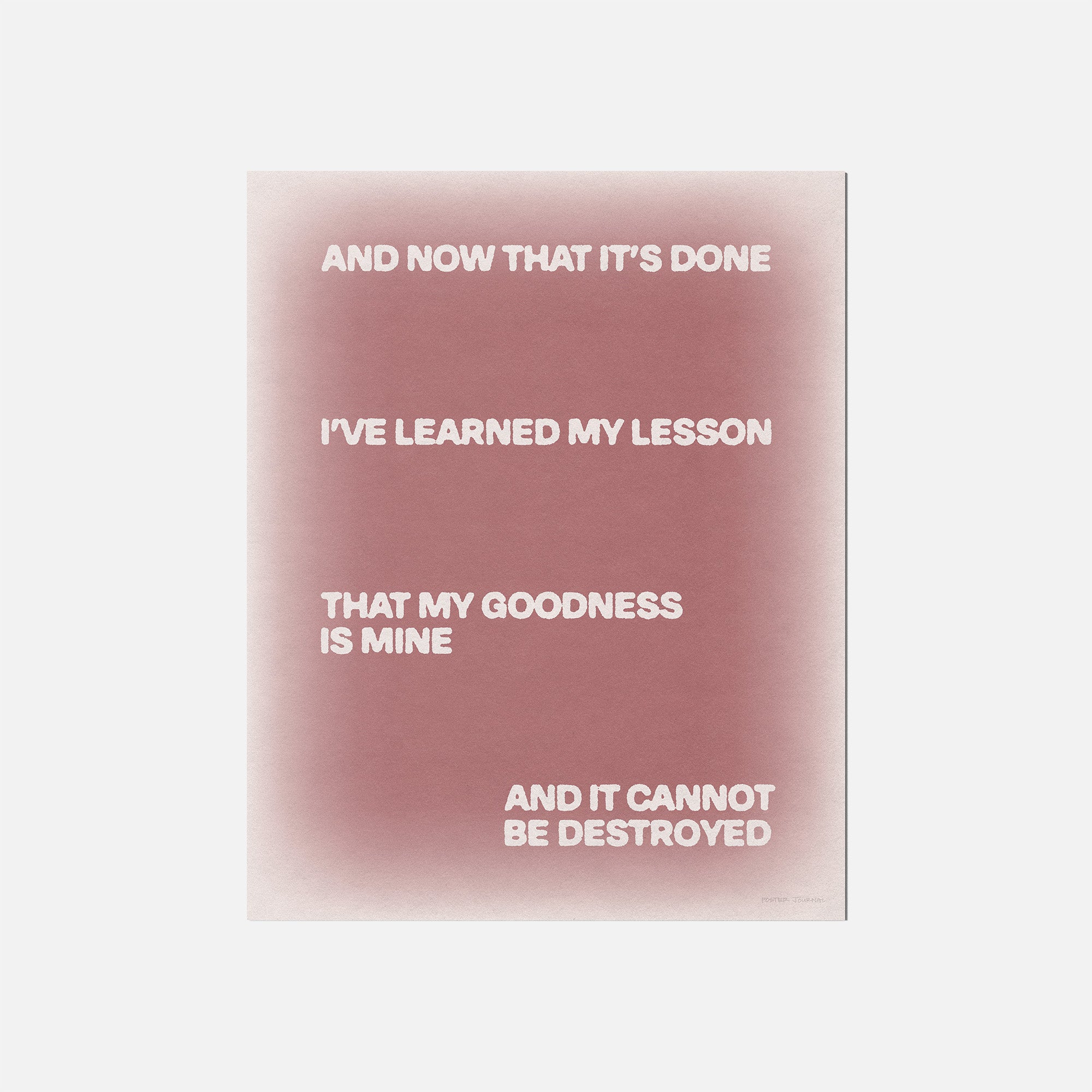 GOODNESS PRINT