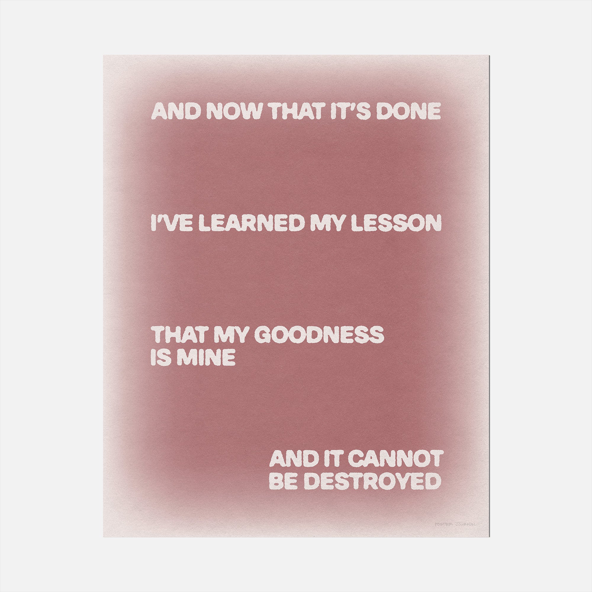 GOODNESS PRINT