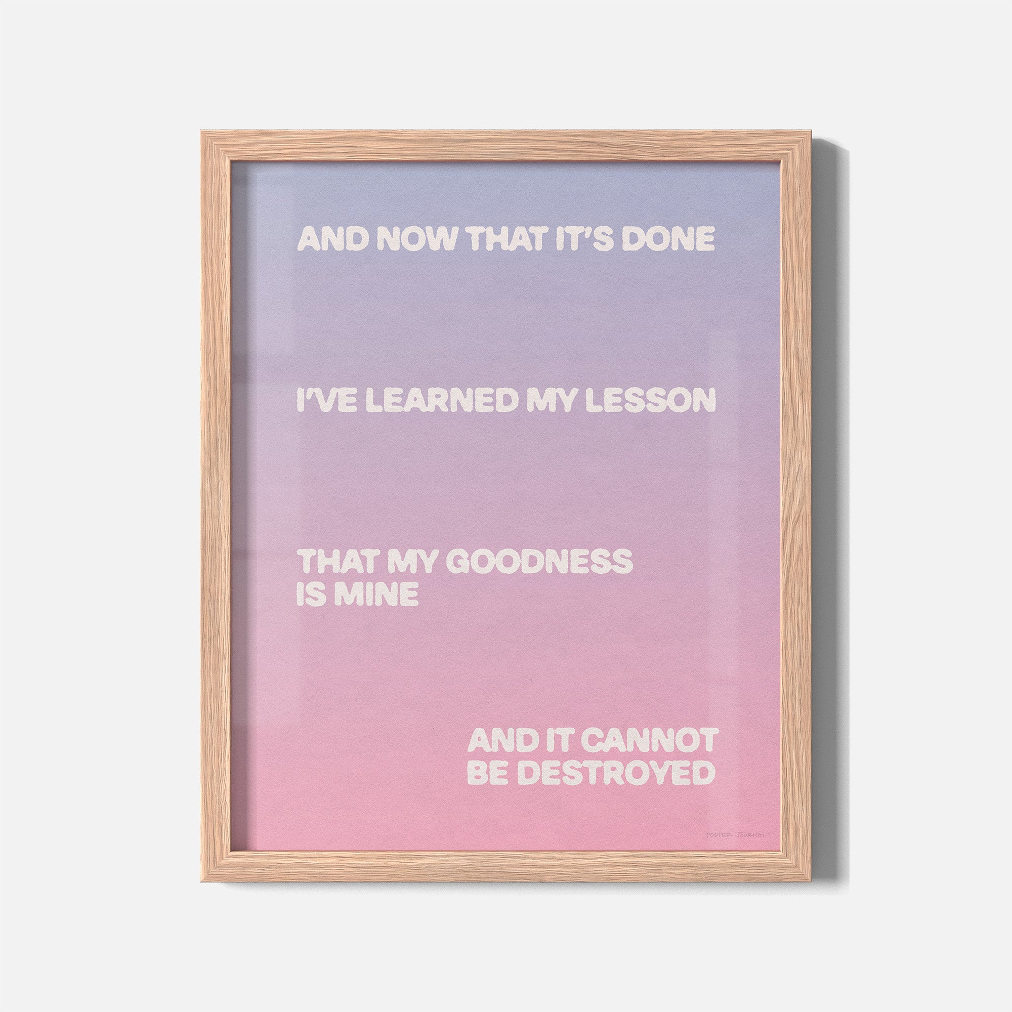 GOODNESS PRINT