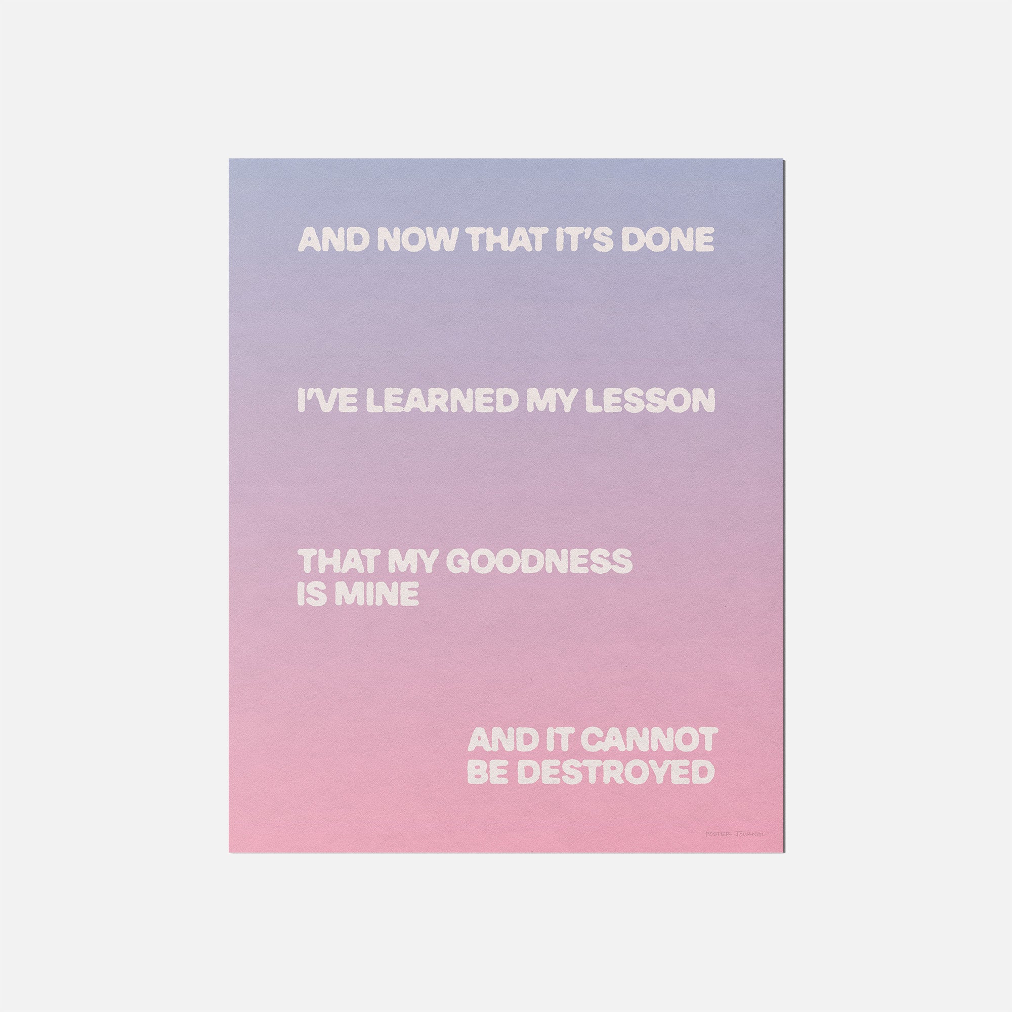 GOODNESS PRINT