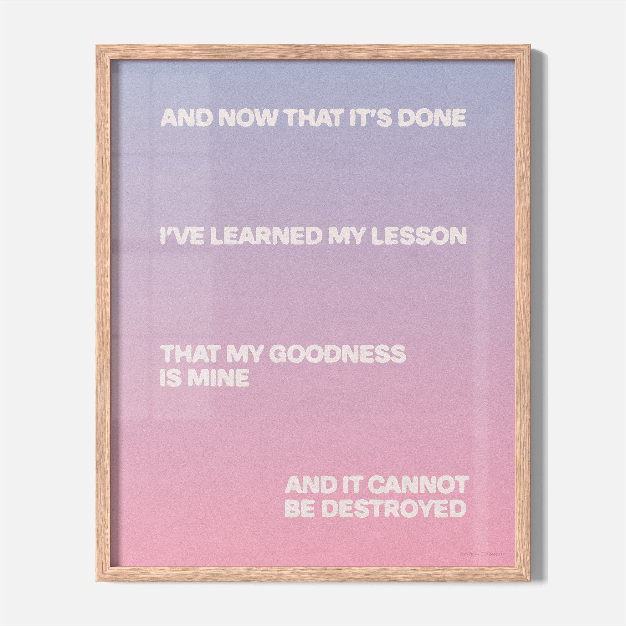 GOODNESS PRINT