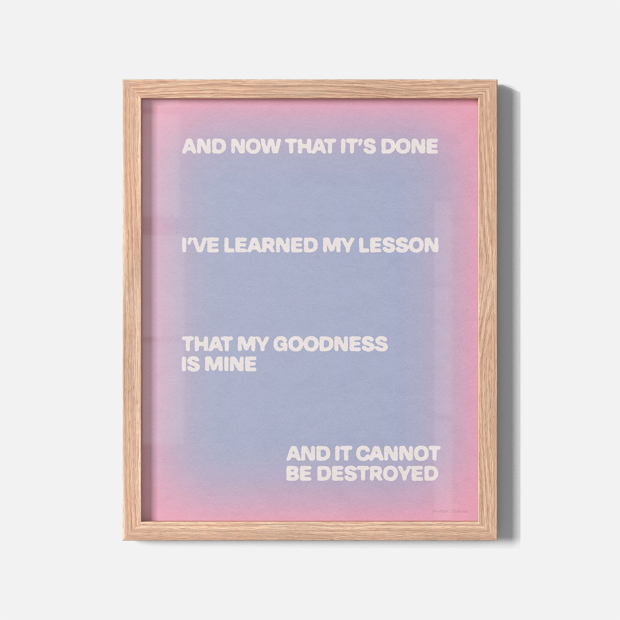 GOODNESS PRINT