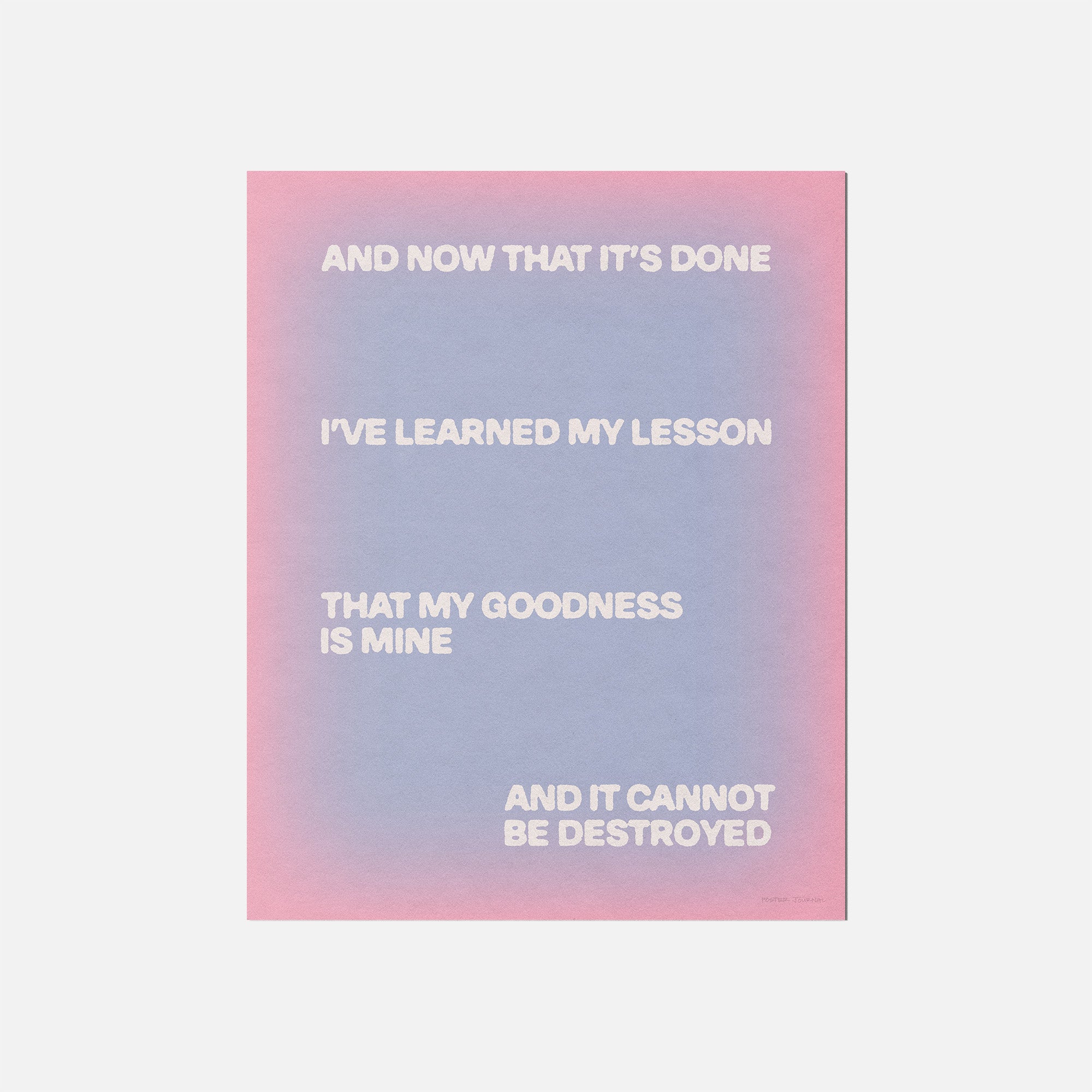 GOODNESS PRINT