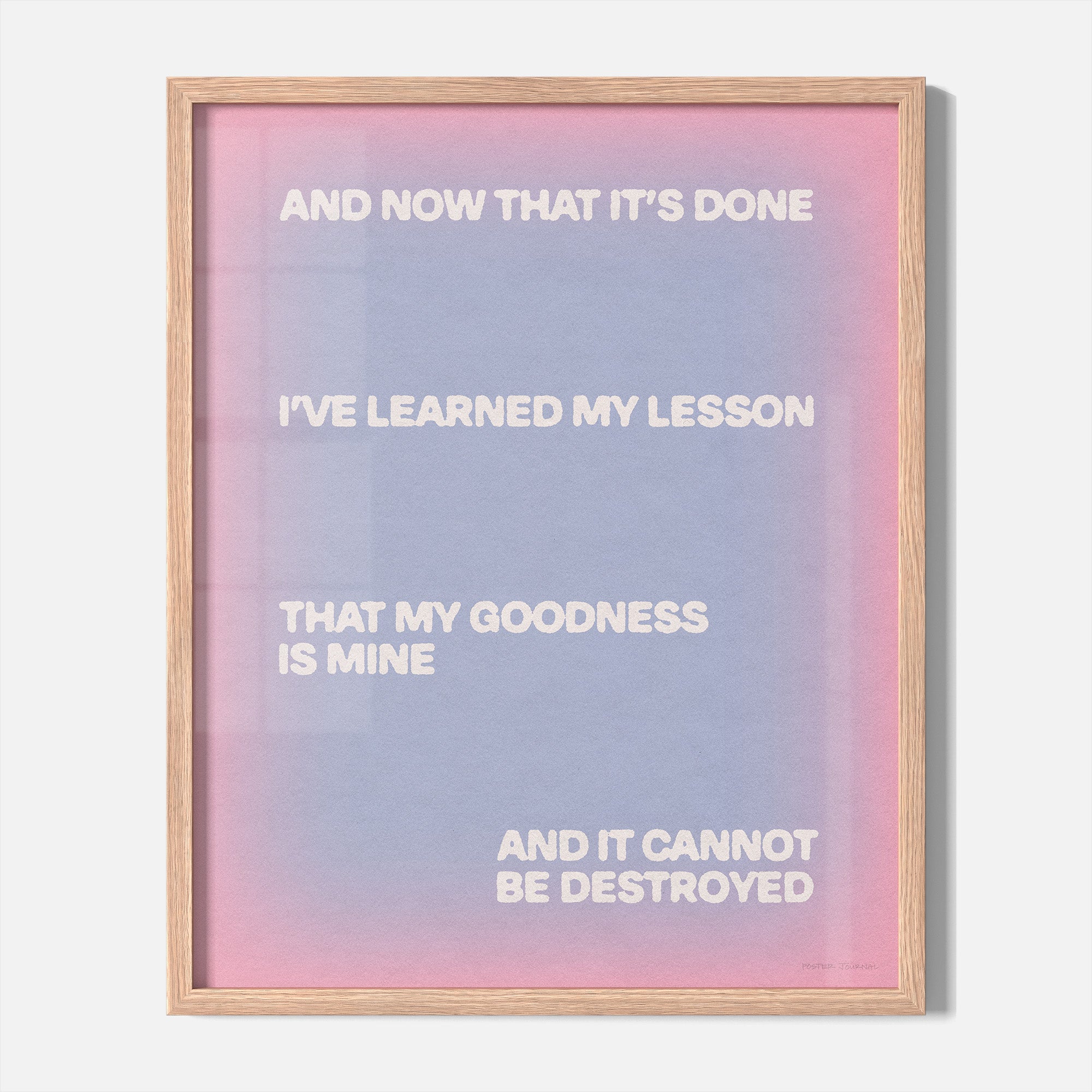 GOODNESS PRINT