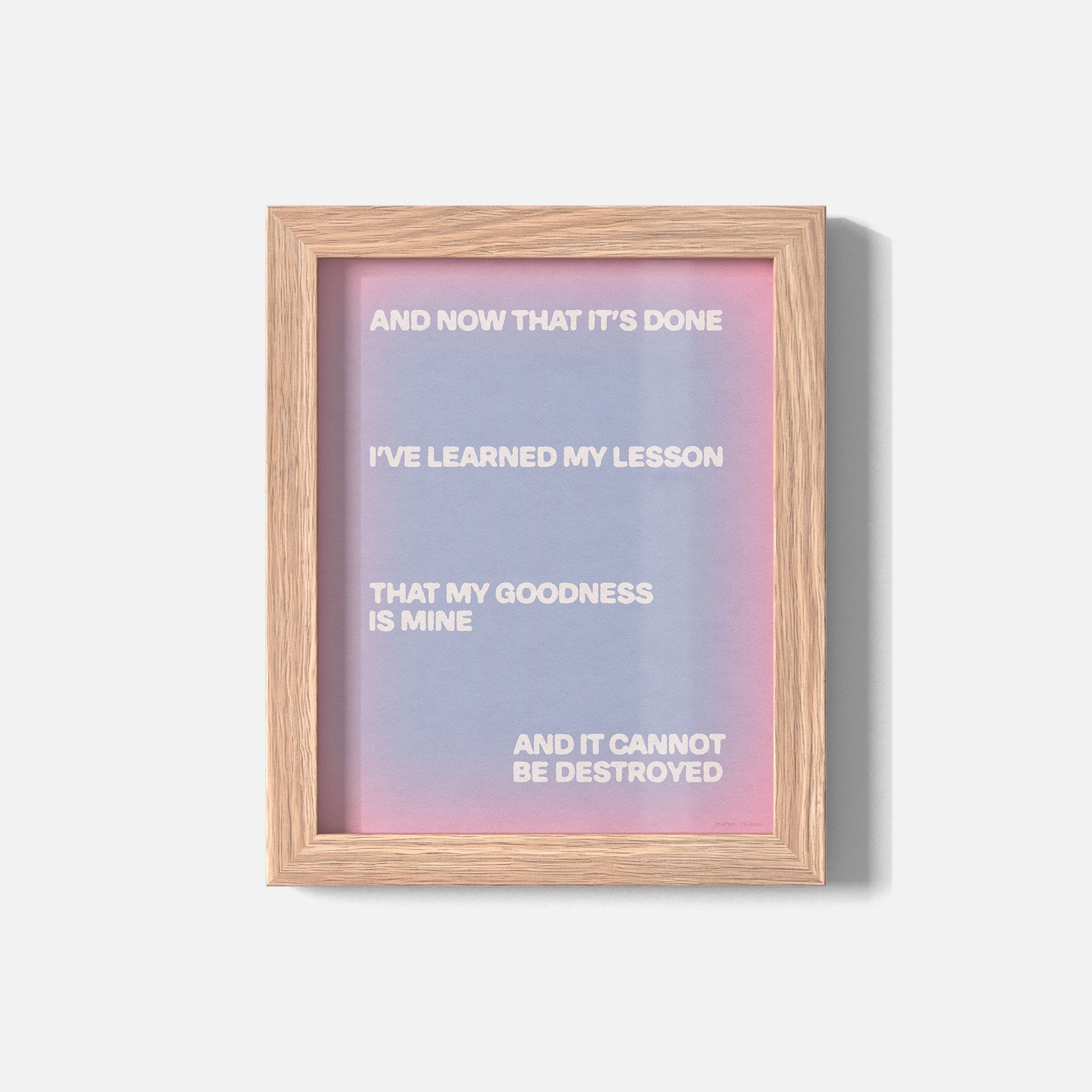 GOODNESS PRINT