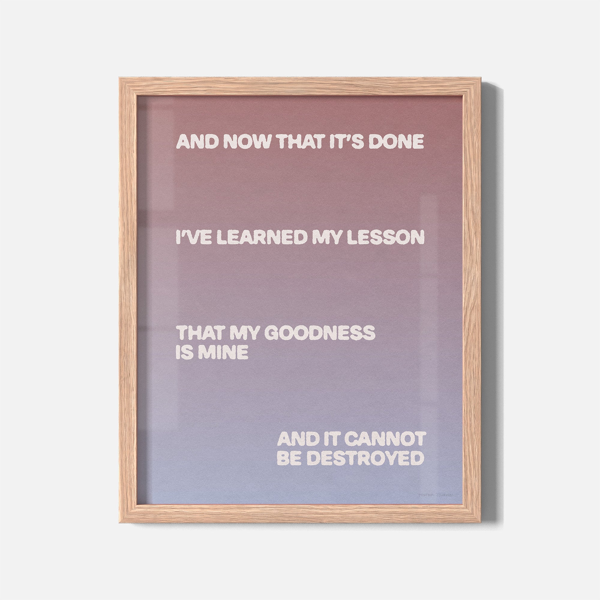 GOODNESS PRINT
