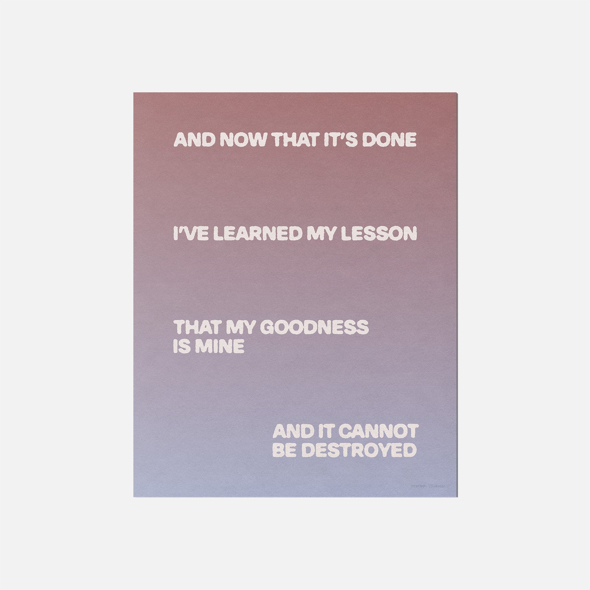 GOODNESS PRINT