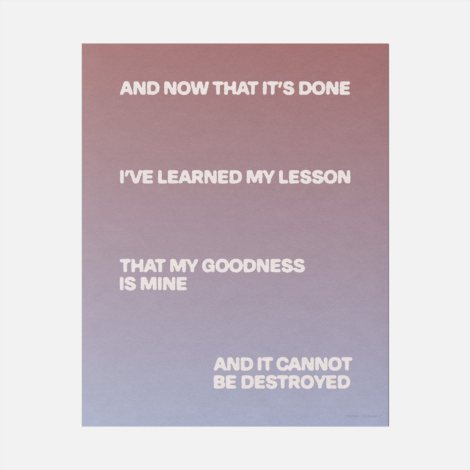 GOODNESS PRINT