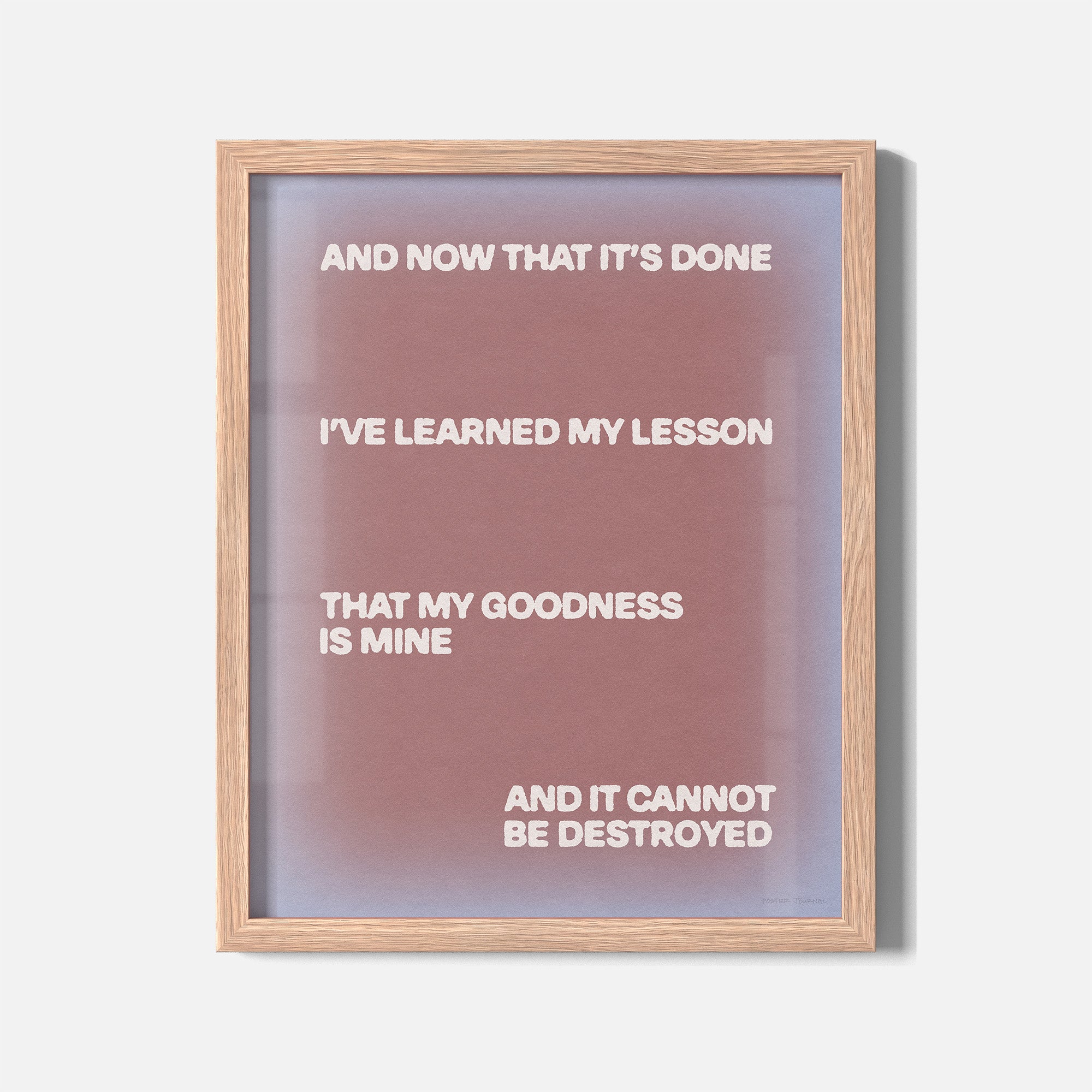 GOODNESS PRINT