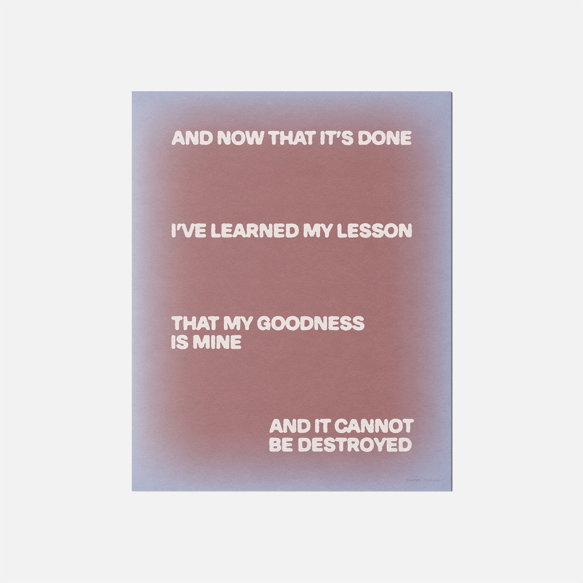 GOODNESS PRINT