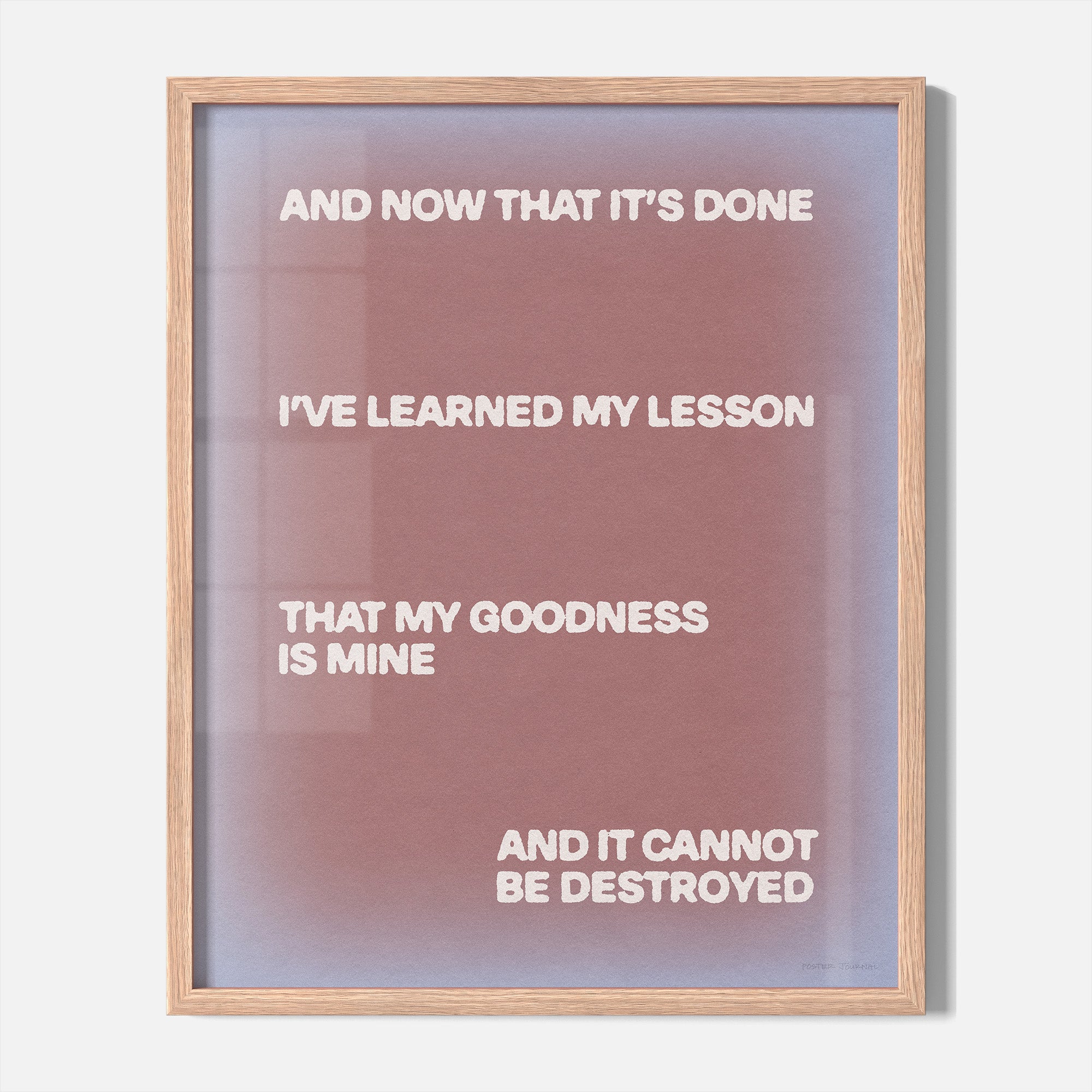 GOODNESS PRINT