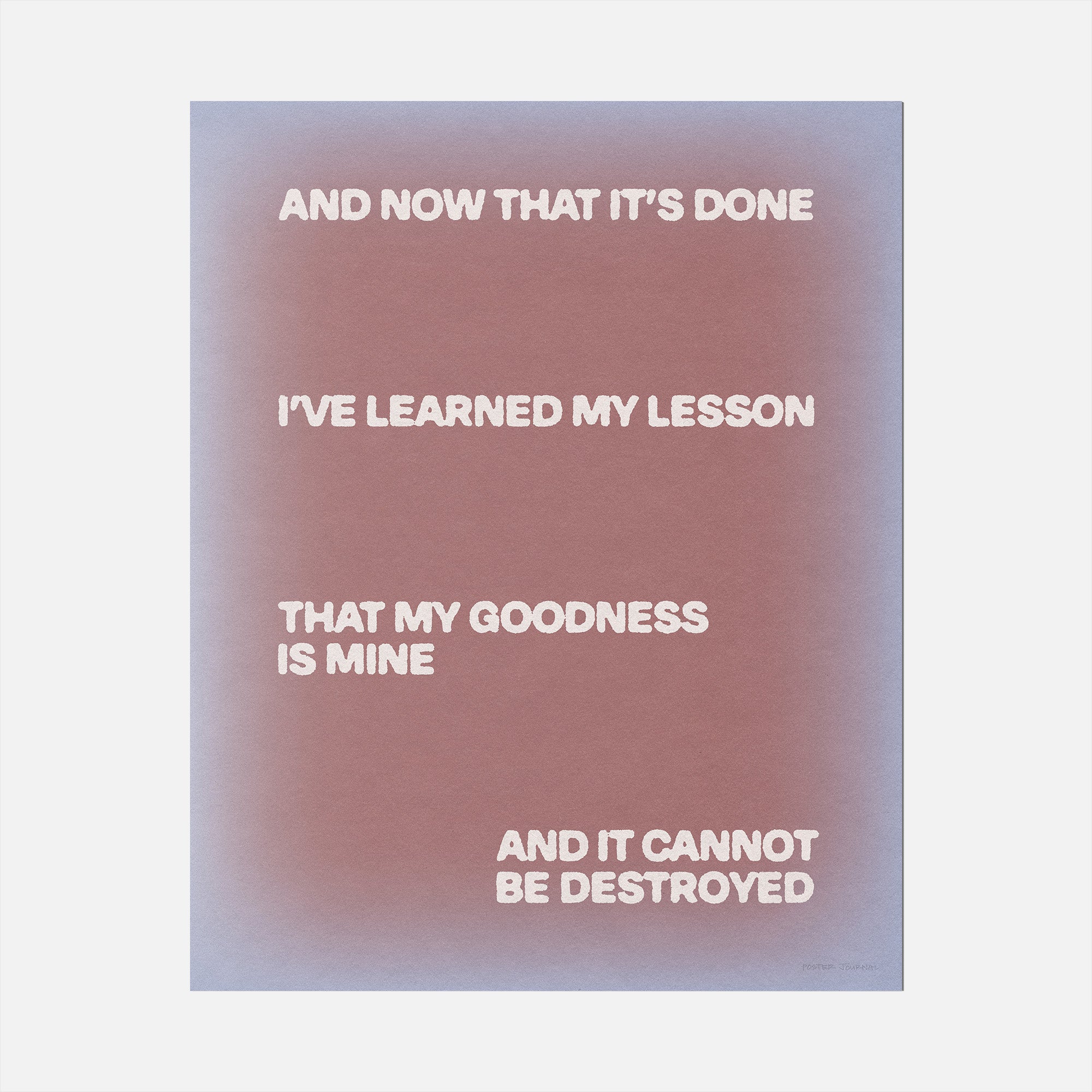 GOODNESS PRINT