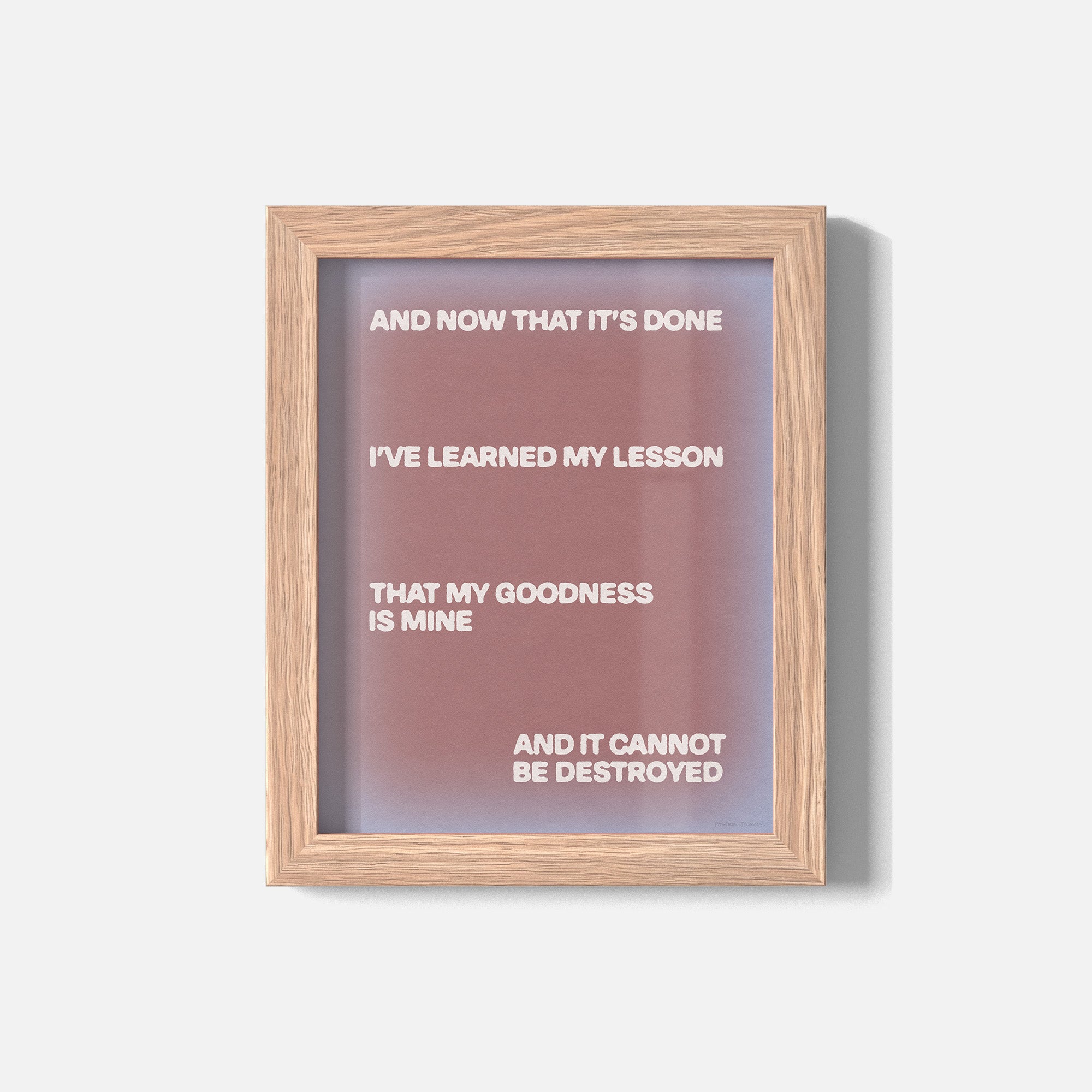 GOODNESS PRINT
