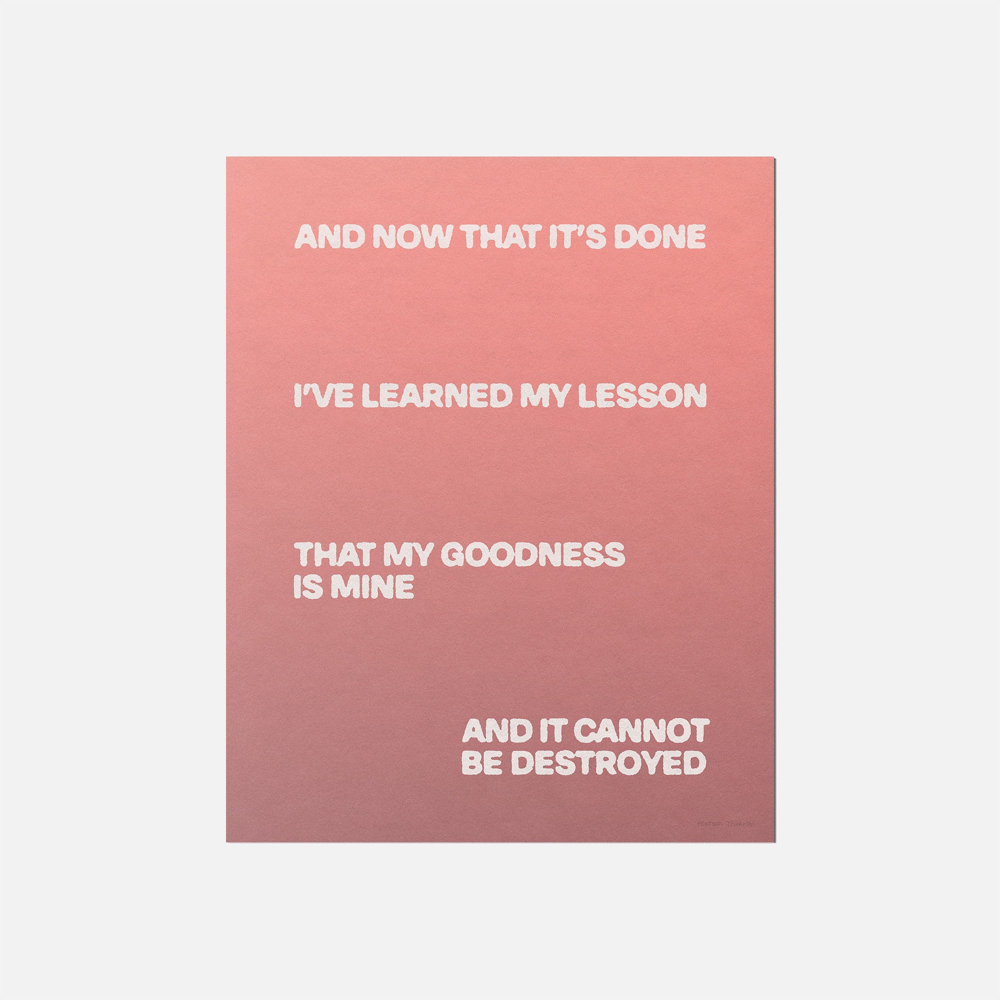 GOODNESS PRINT