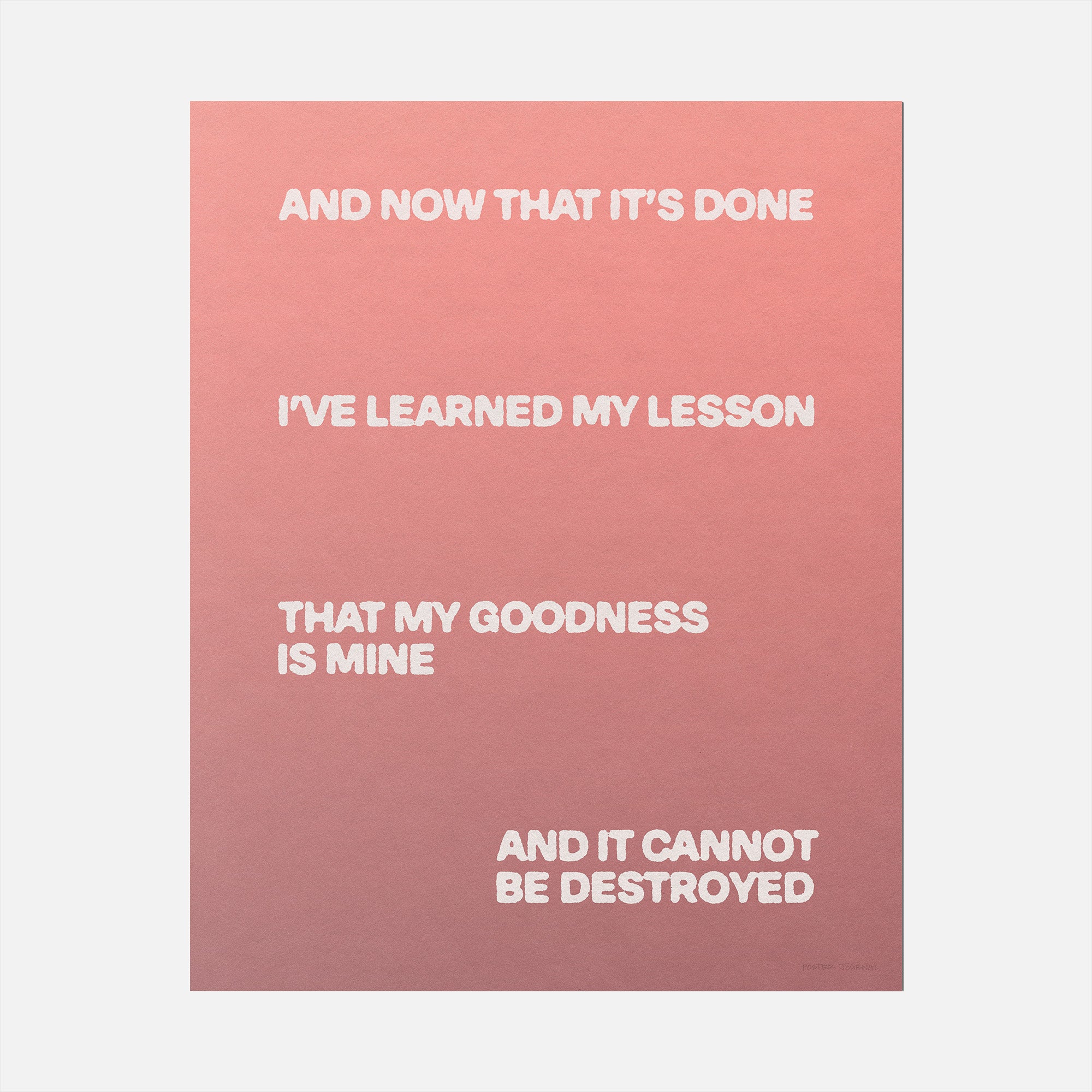 GOODNESS PRINT