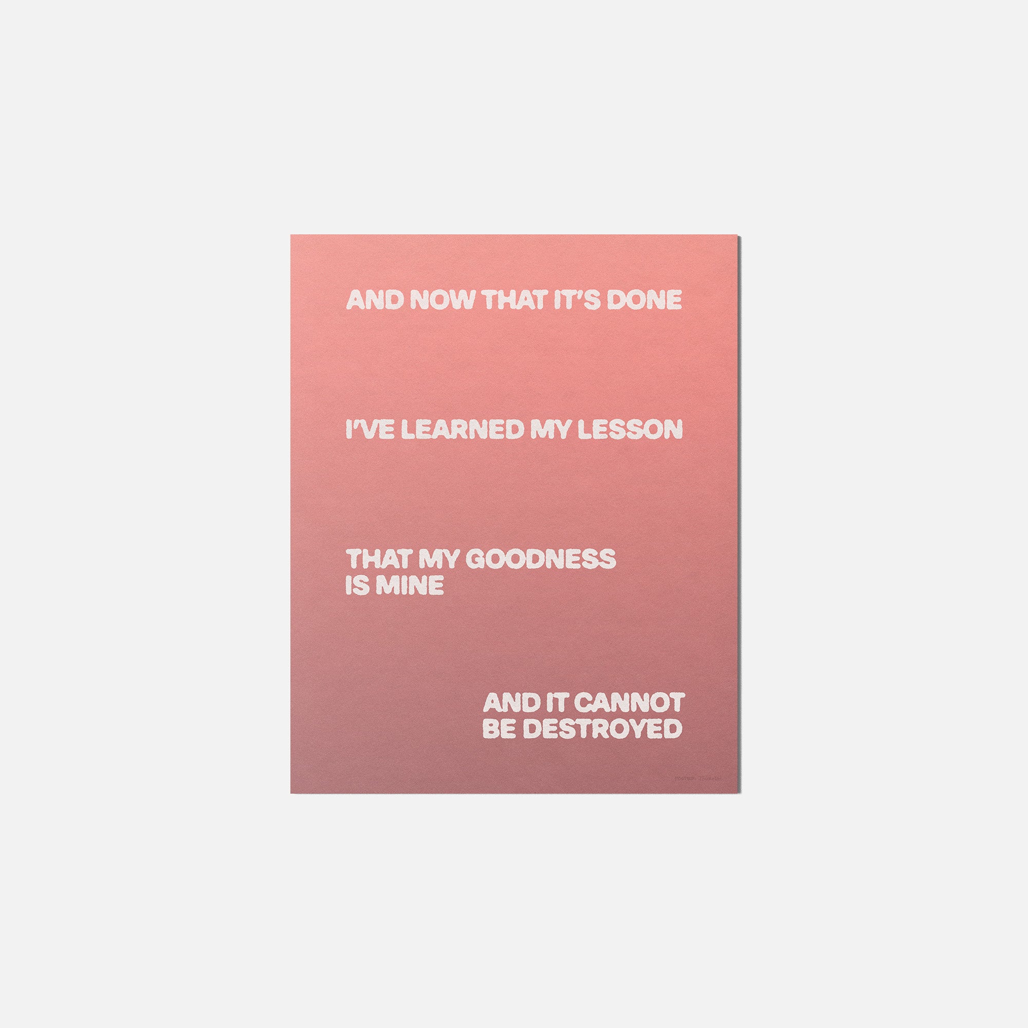 GOODNESS PRINT
