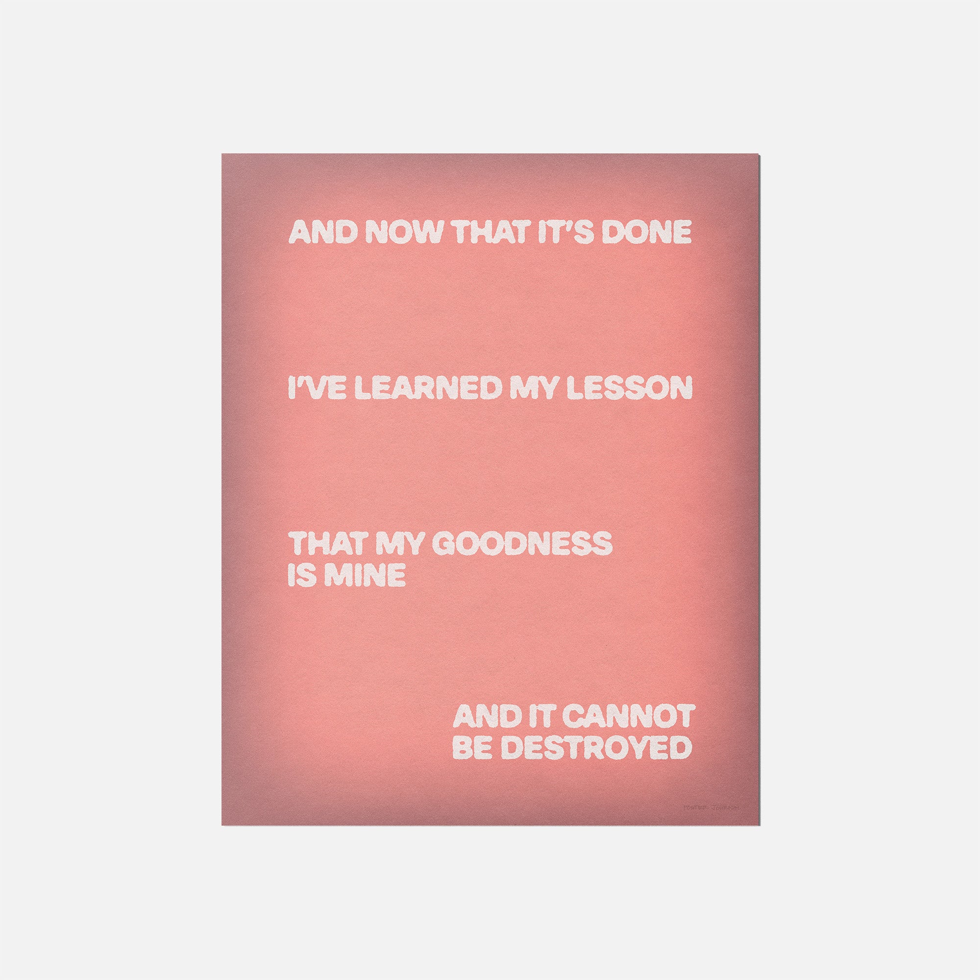GOODNESS PRINT