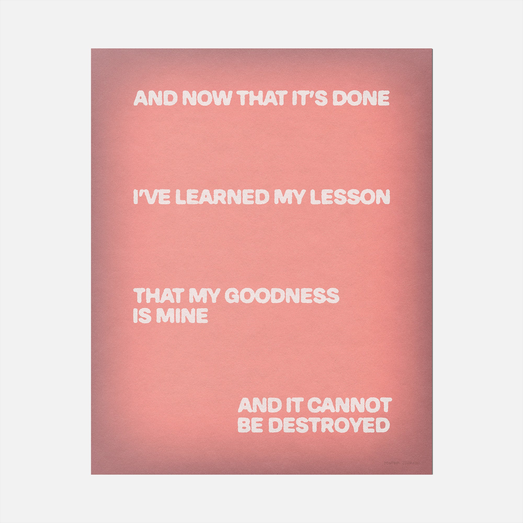 GOODNESS PRINT