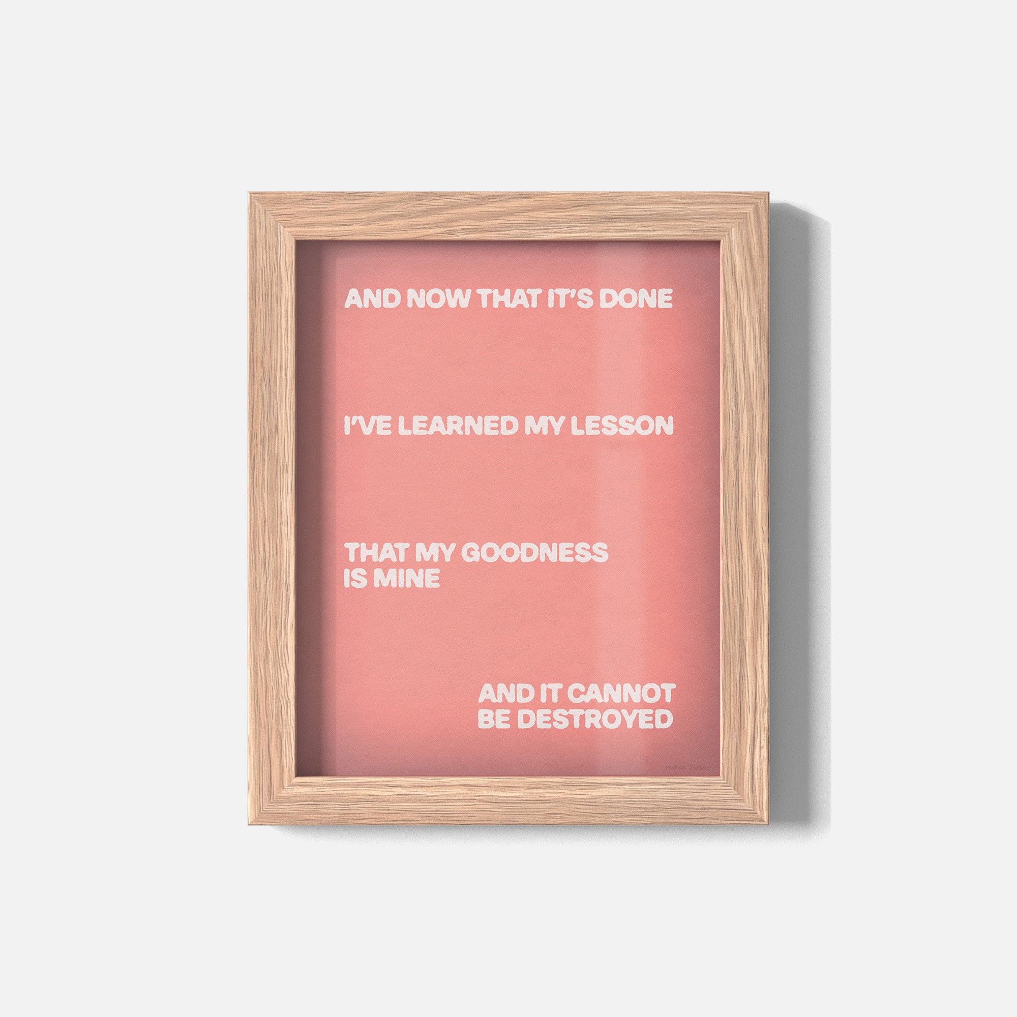 GOODNESS PRINT